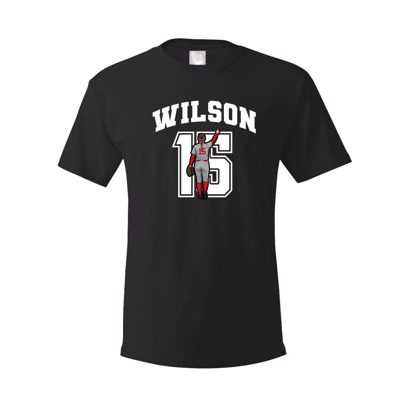 Youth Tee — Number in Black