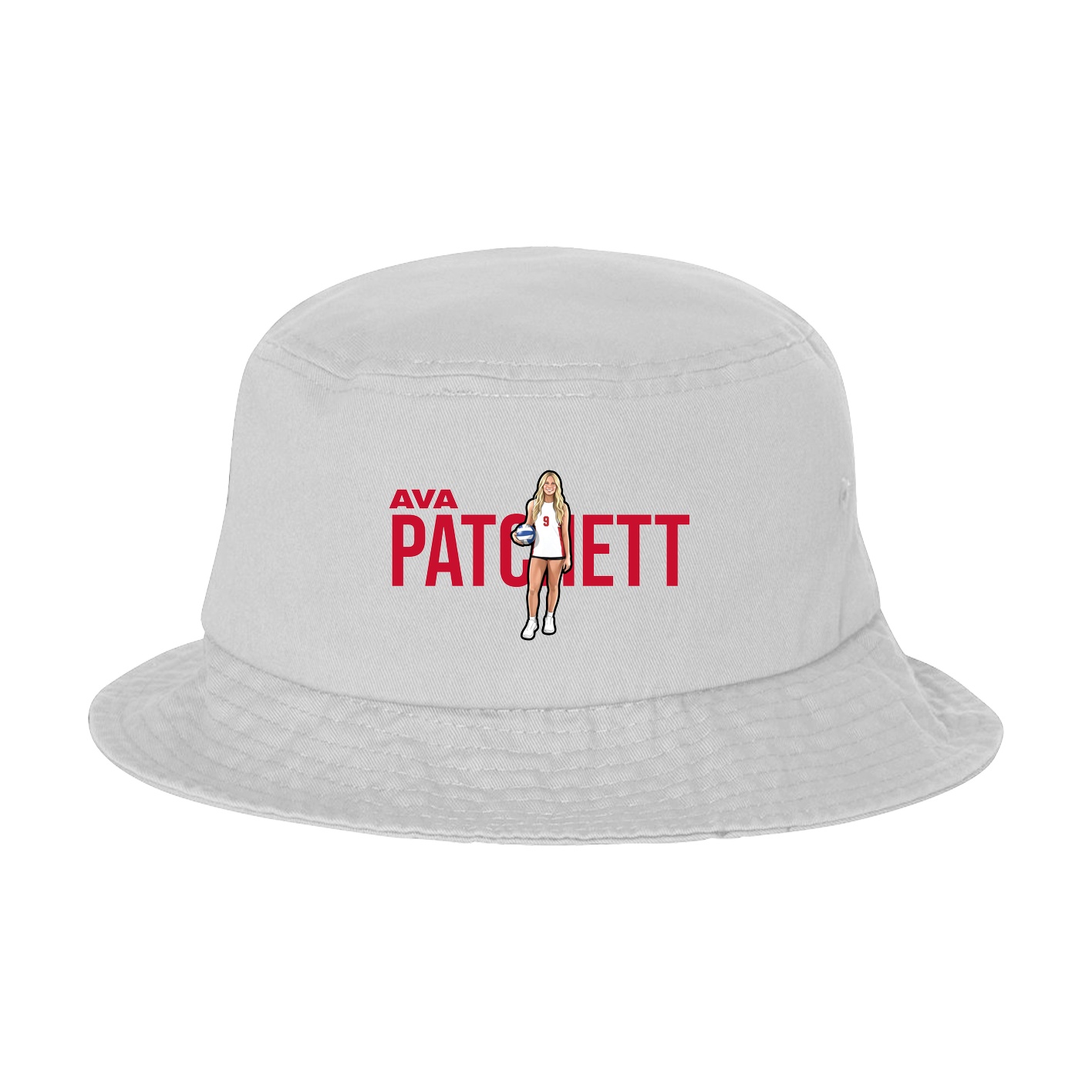 Bucket Cap — Player Name in White