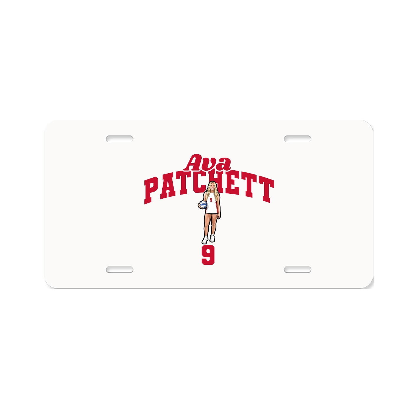 License Plate — Signature Arch in Classic