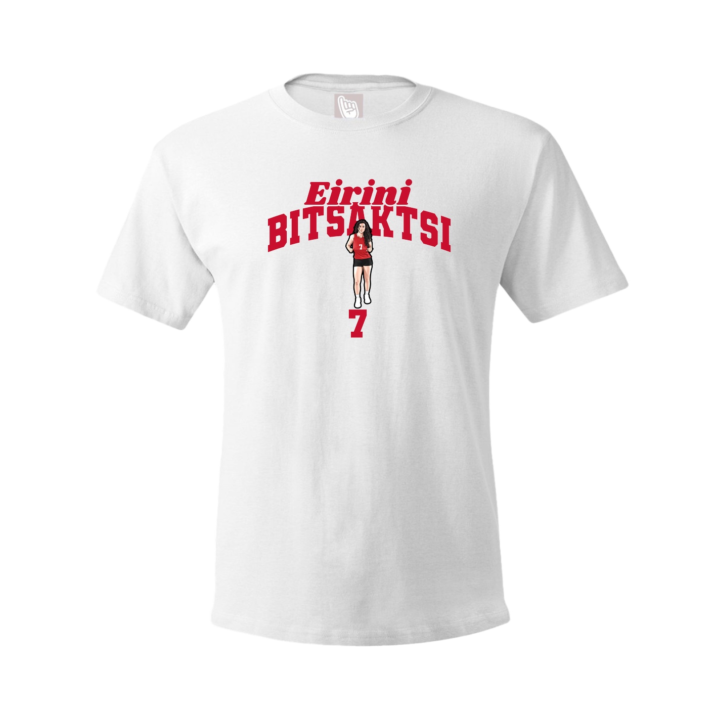 Youth Tee — Signature Arch in White