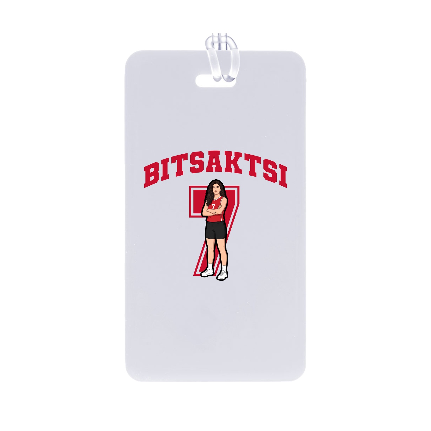 Bag Tag — Number in Classic