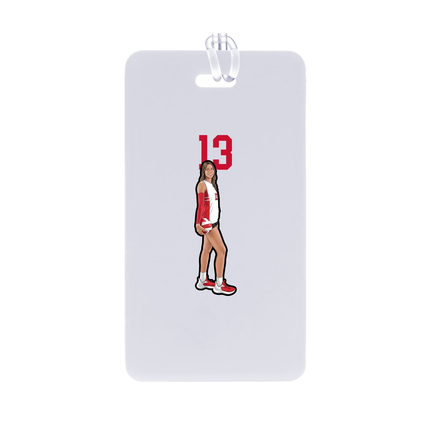 Bag Tag — Number Top in Classic