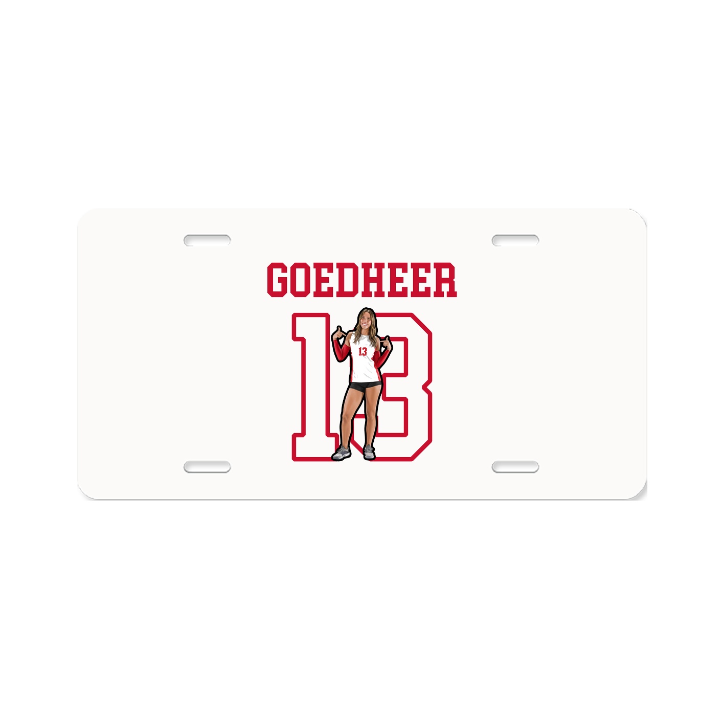 License Plate — Shirsey in Classic