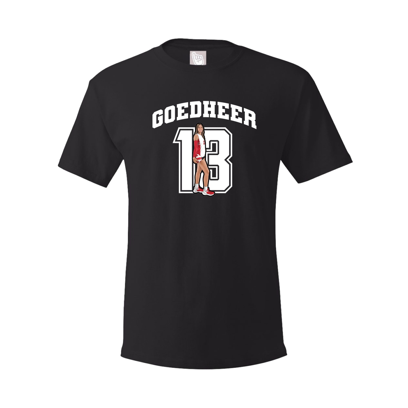 Tee — Number in Black