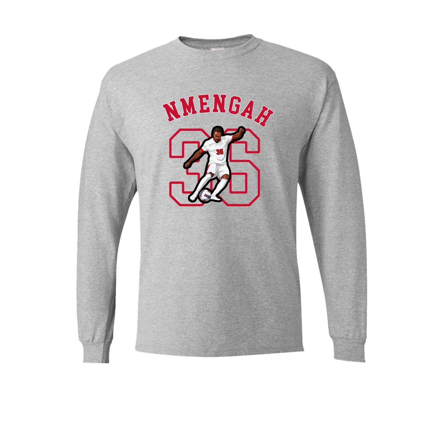 Long Sleeve Tee — Shirsey Arch in Grey