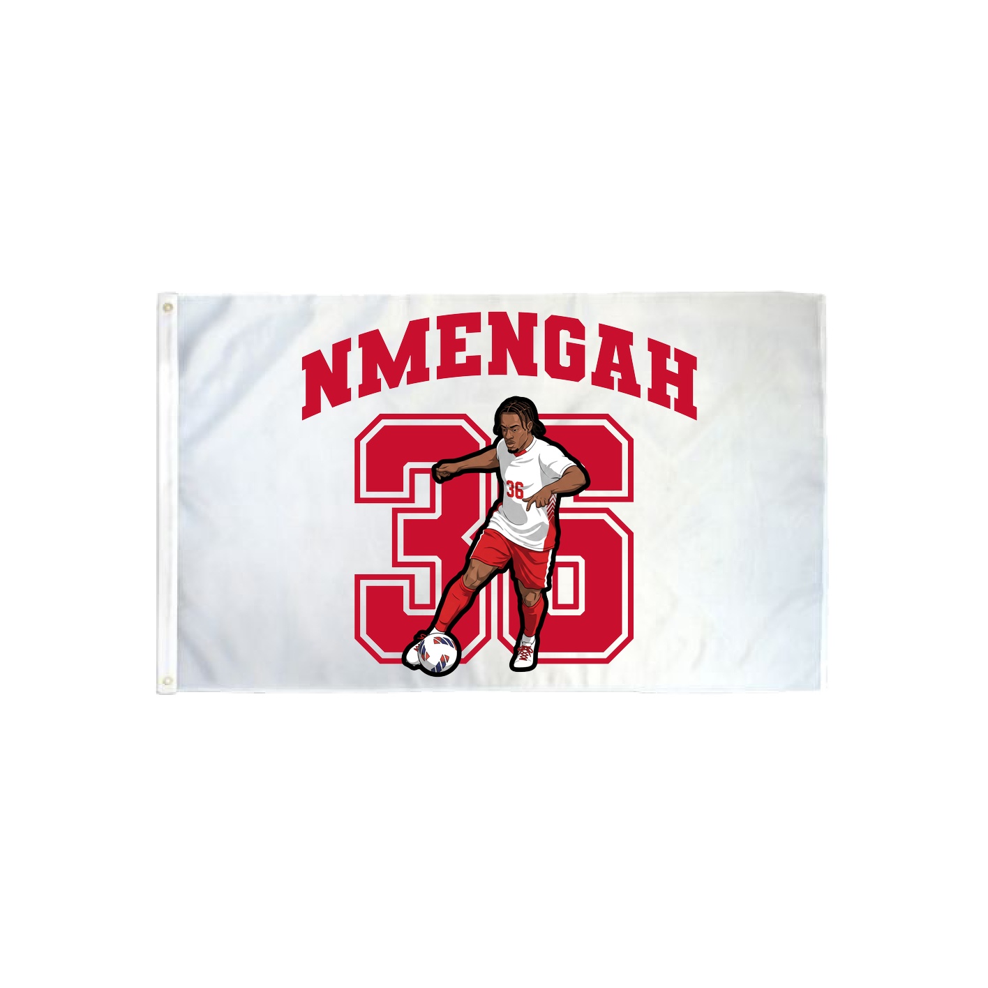 3x5 Flag — Number in Classic