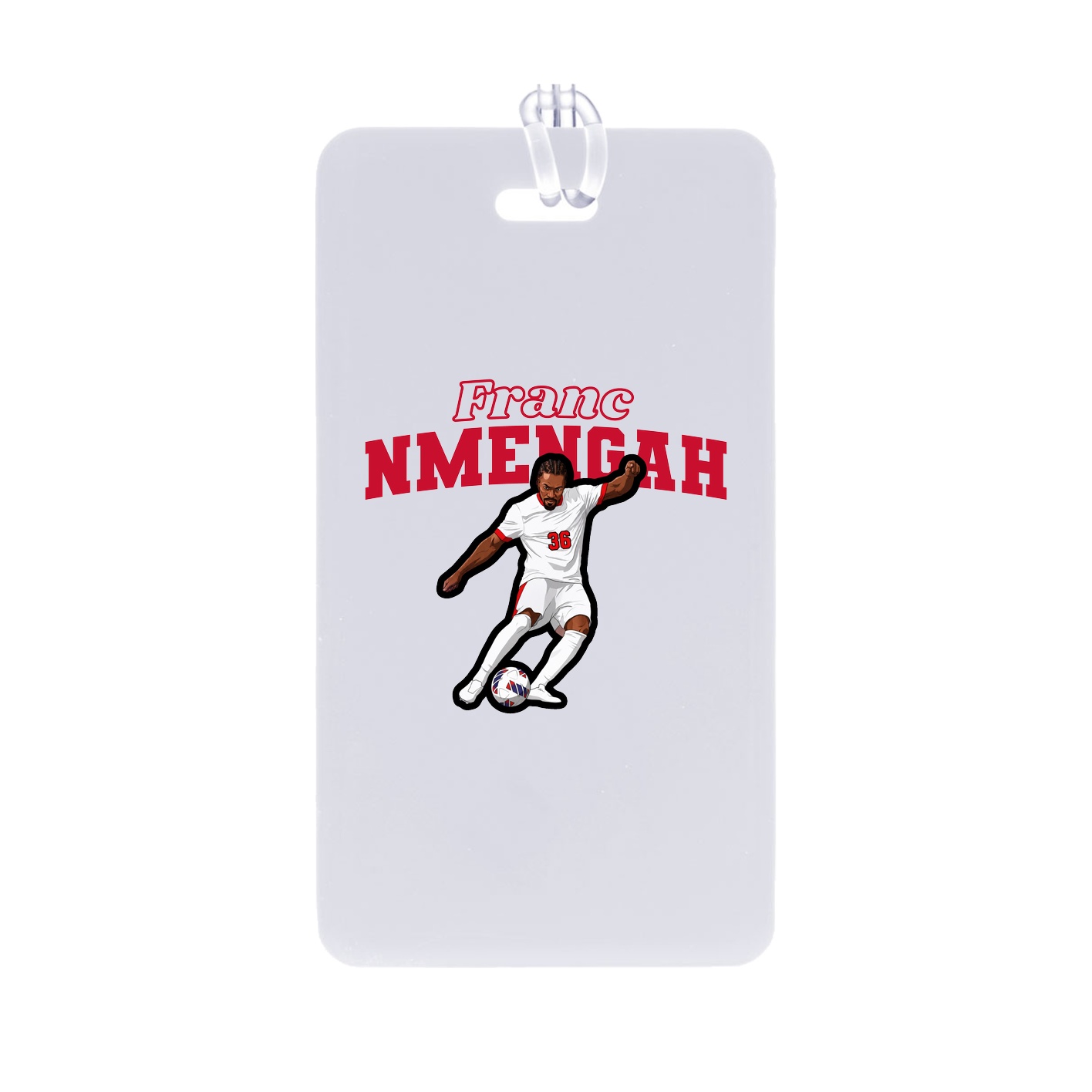 Bag Tag — Name Arch in Classic