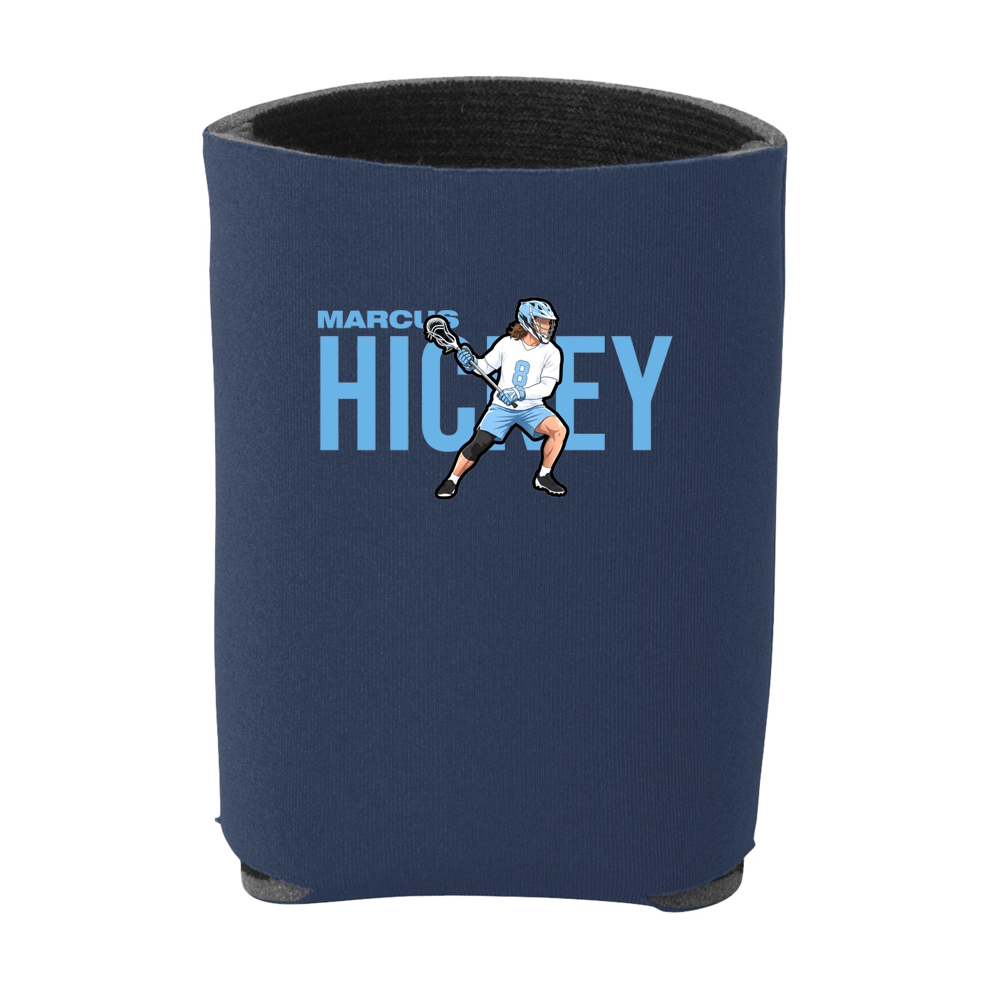 Can Holder — Player Name in Navy