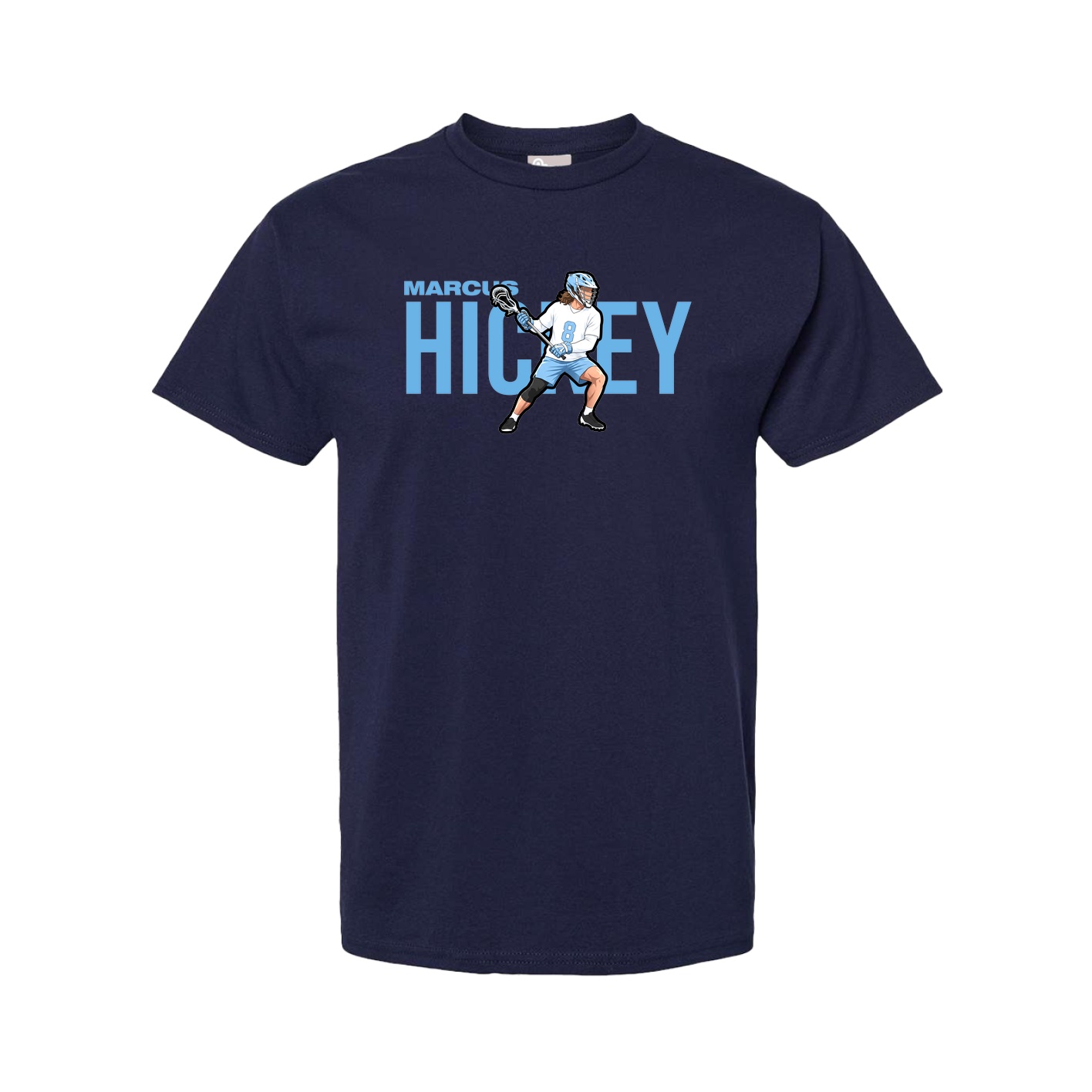 Youth Tee — Player Name in Navy