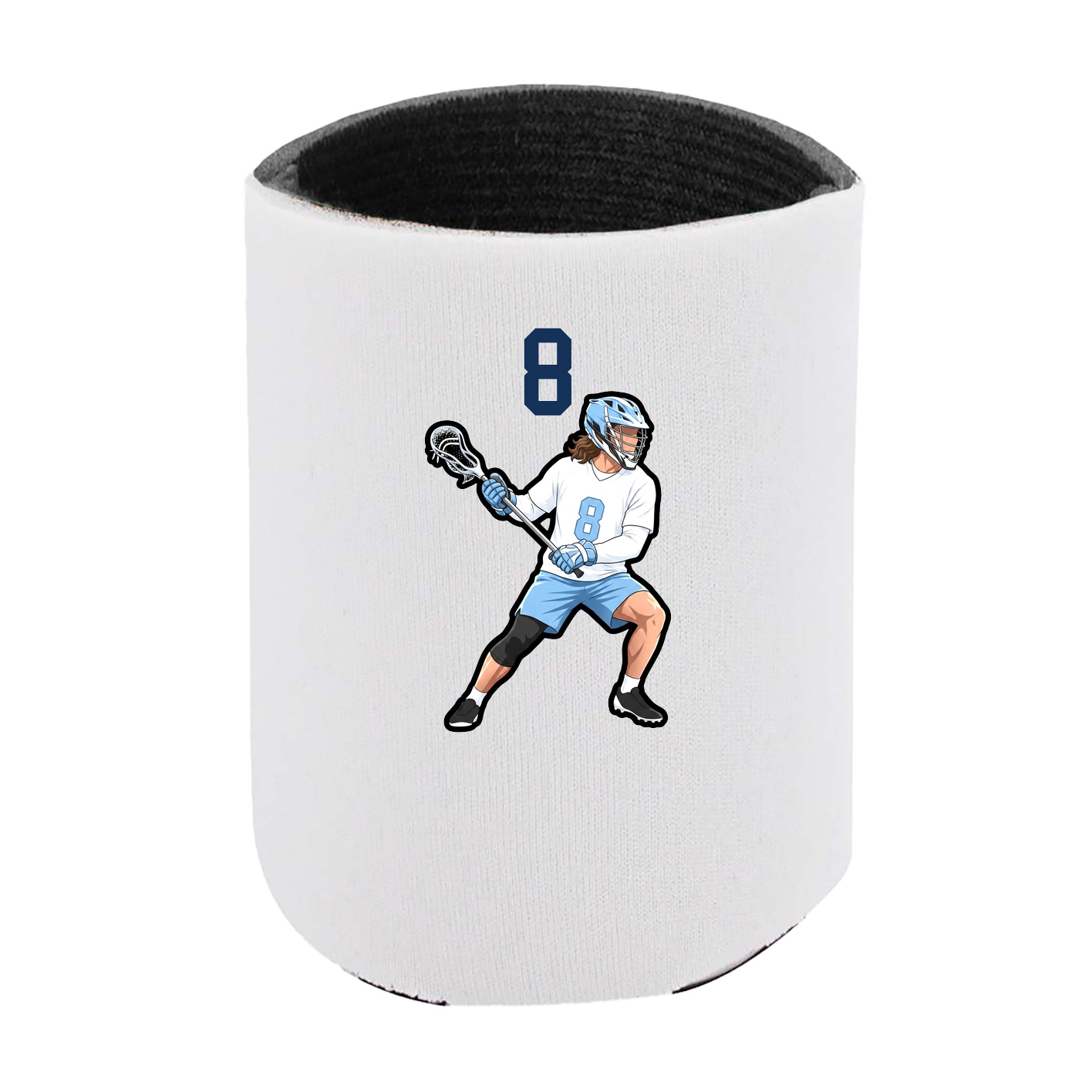 Can Holder — Number Top in White