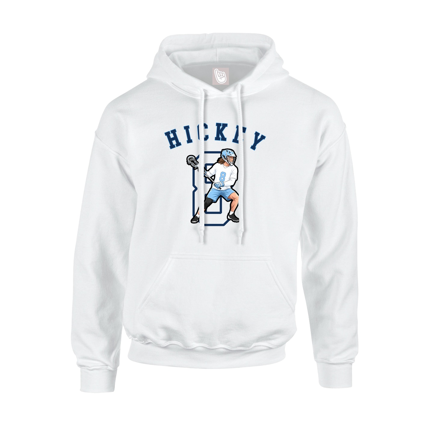Hoodie — Shirsey Arch in White