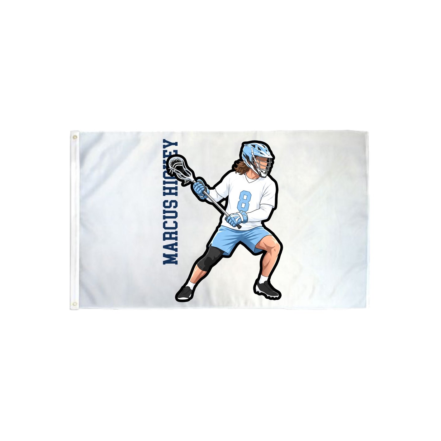 3x5 Flag — Name Vertical in Classic