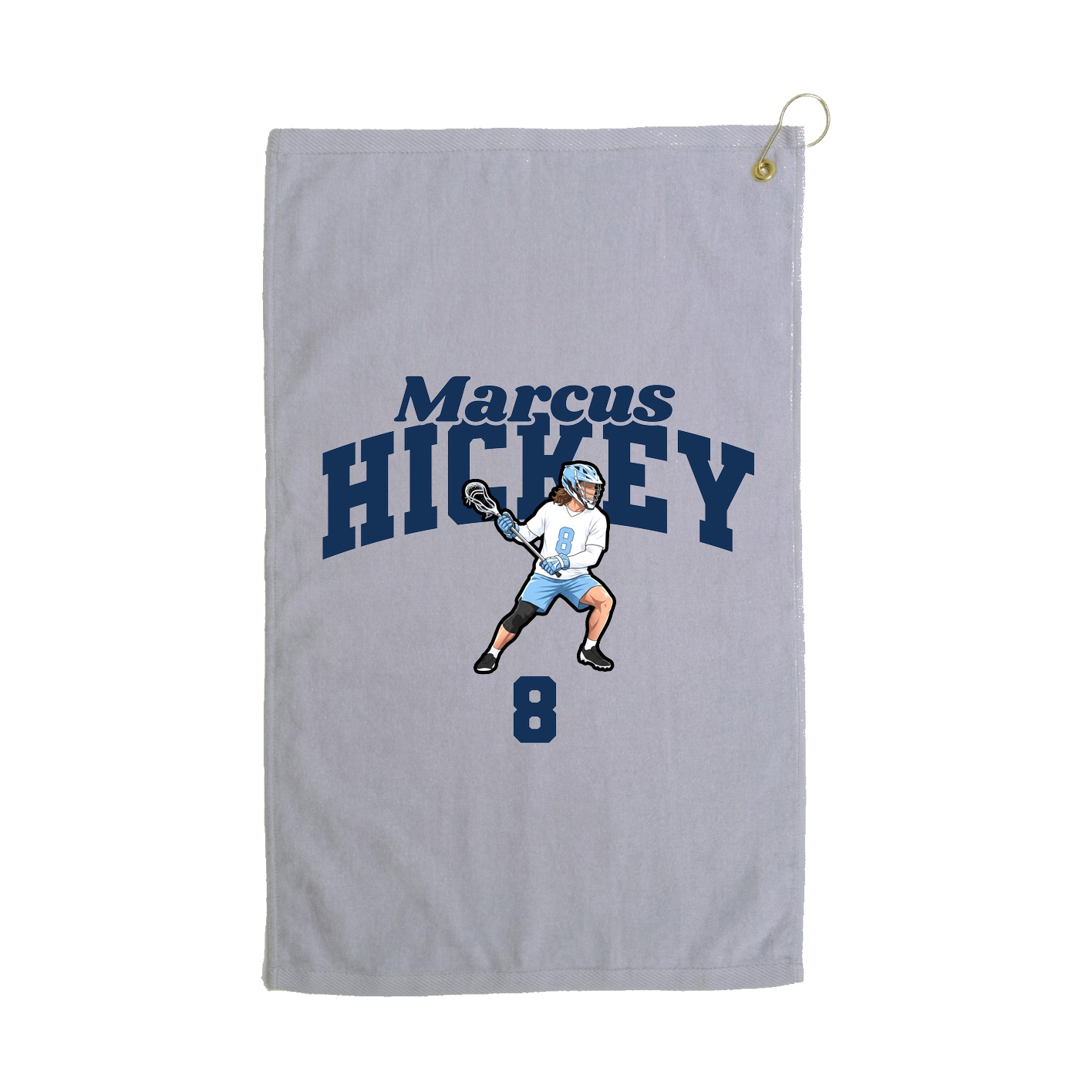 Golf Towel — Signature Arch in Grey