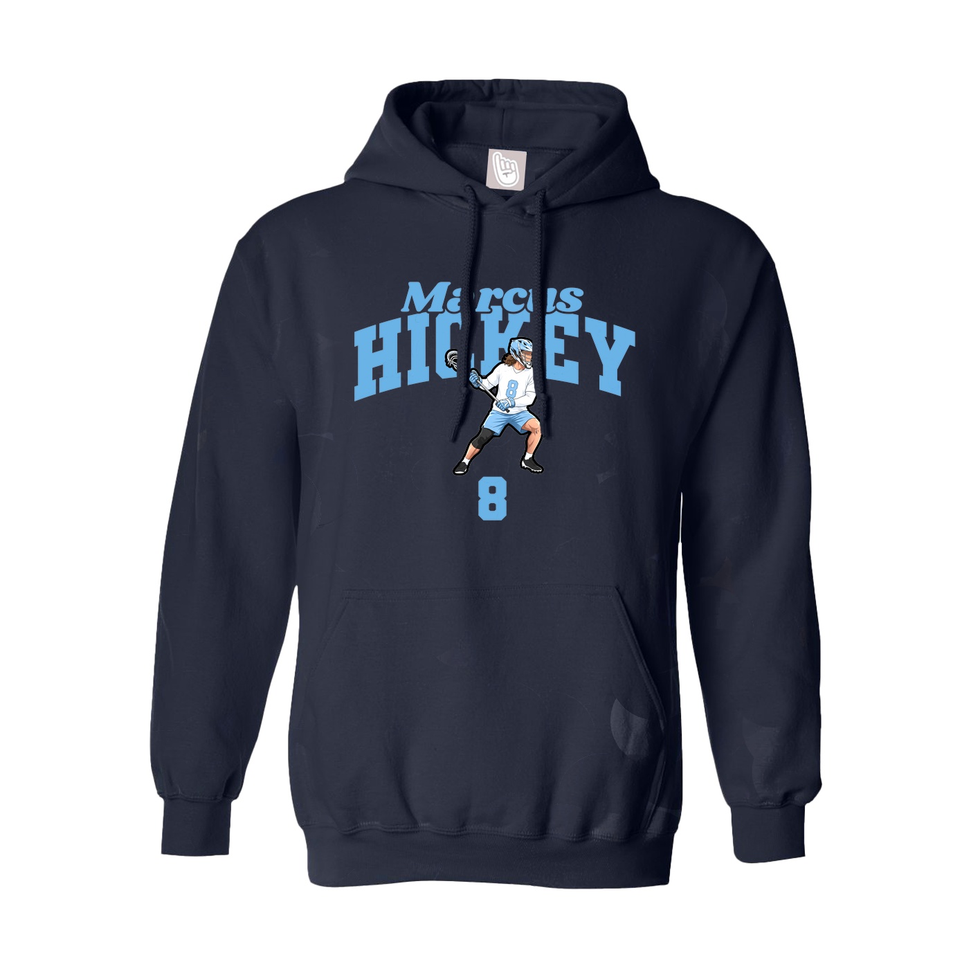 Hoodie — Signature Arch in Navy