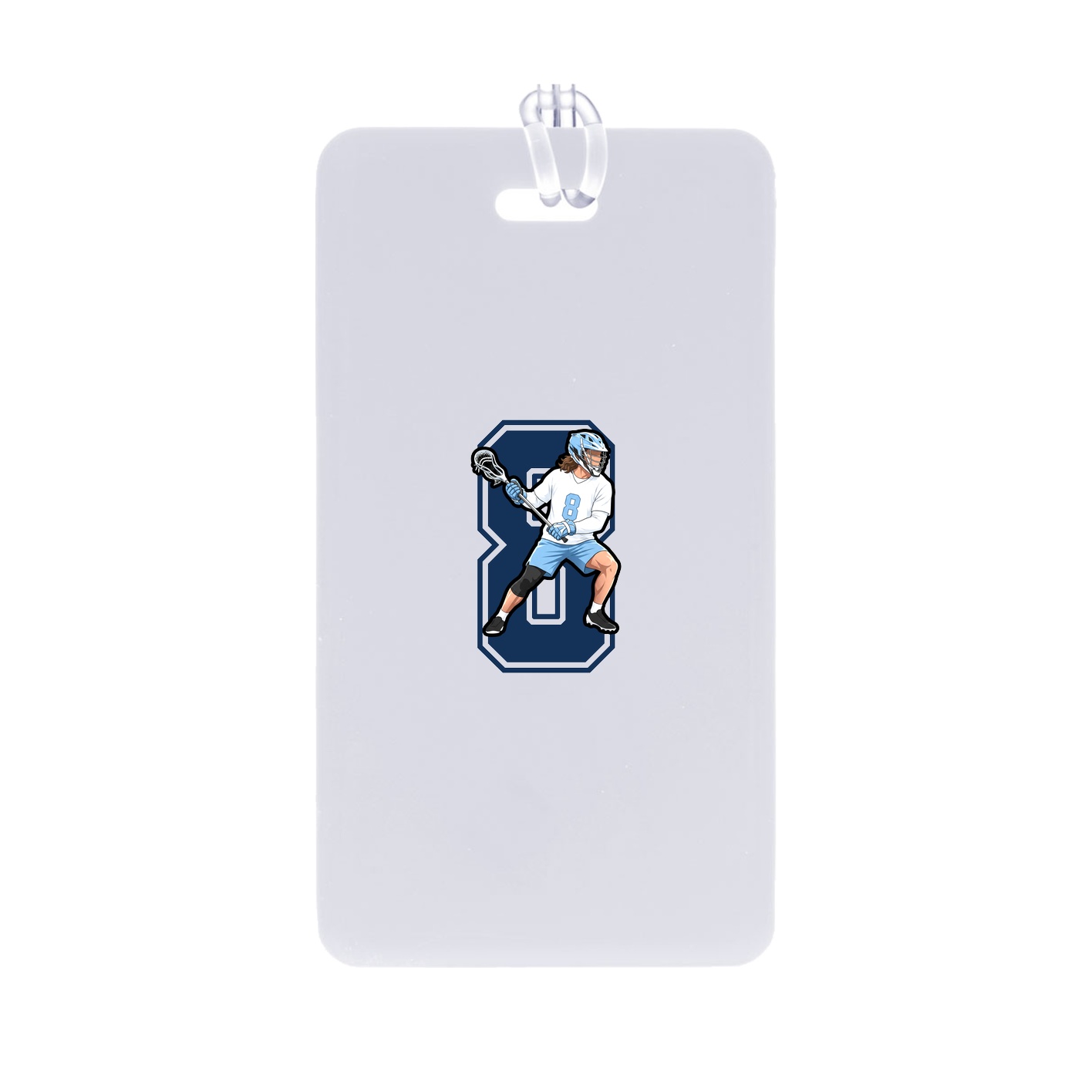 Bag Tag — Number in Classic