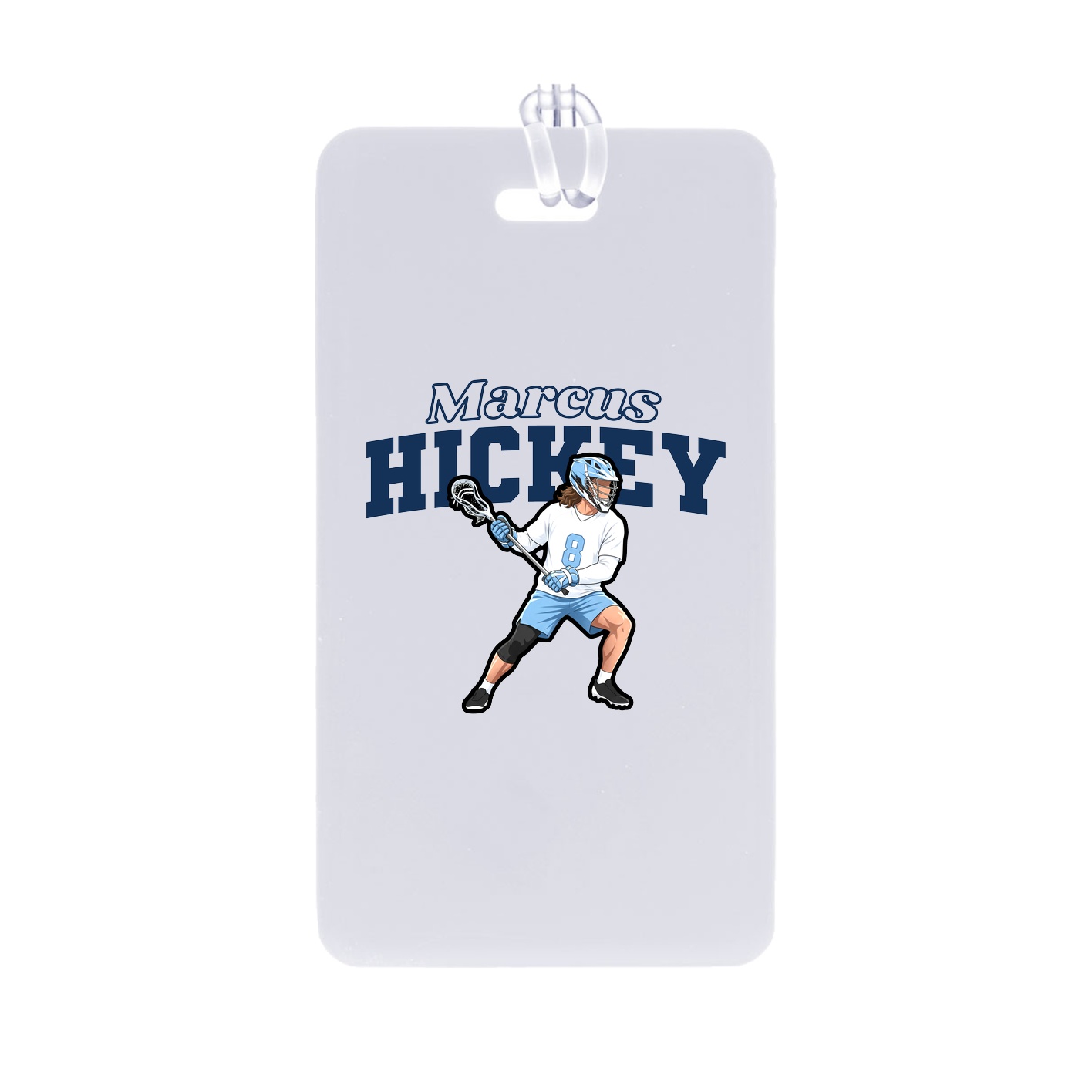 Bag Tag — Name Arch in Classic