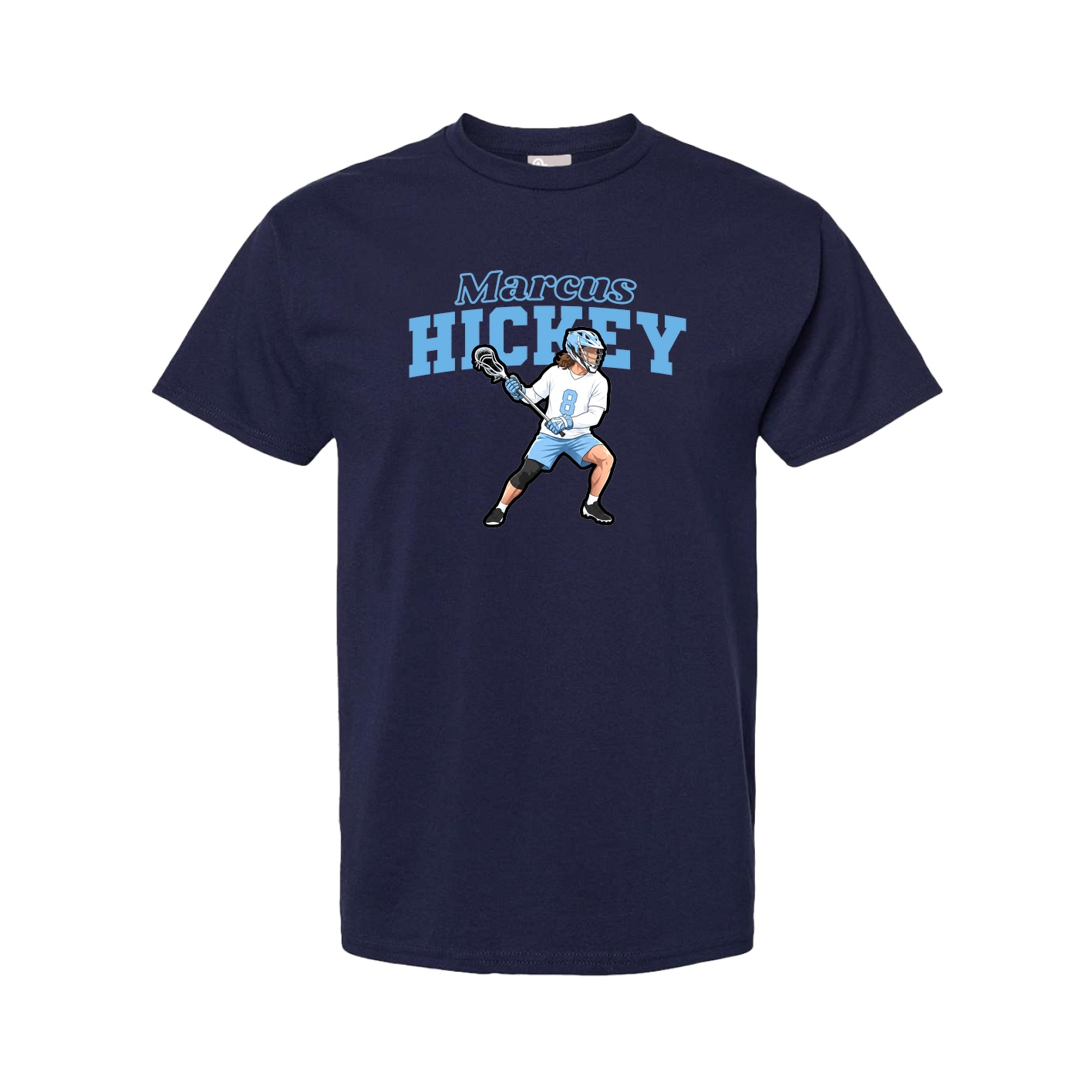 Tee — Name Arch in Navy