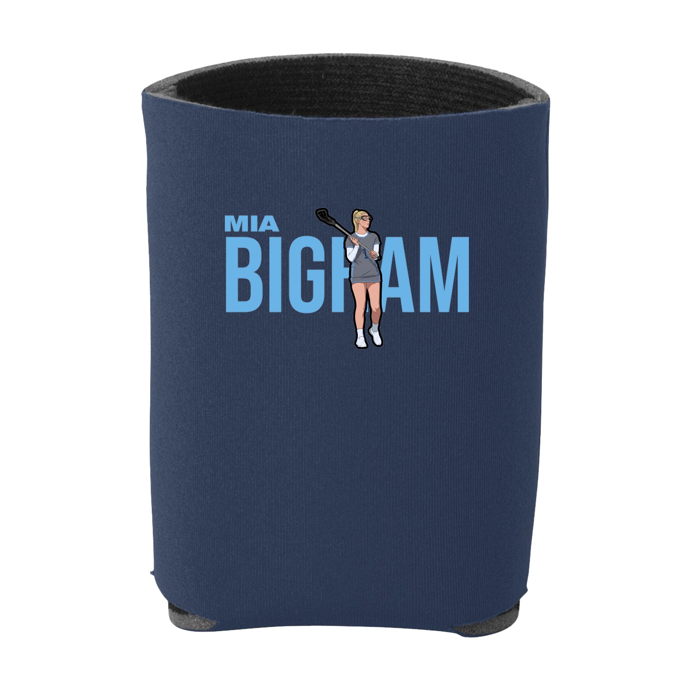 Can Holder — Player Name in Navy