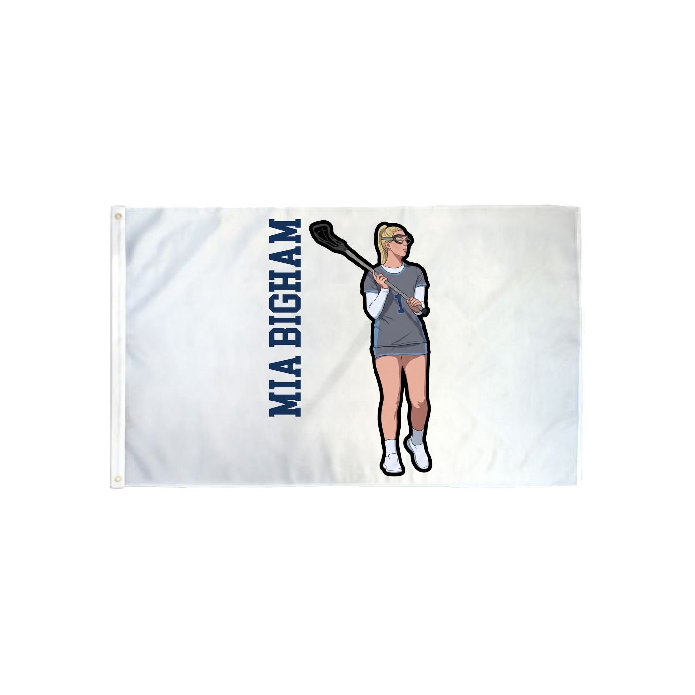 3x5 Flag — Name Vertical in Classic