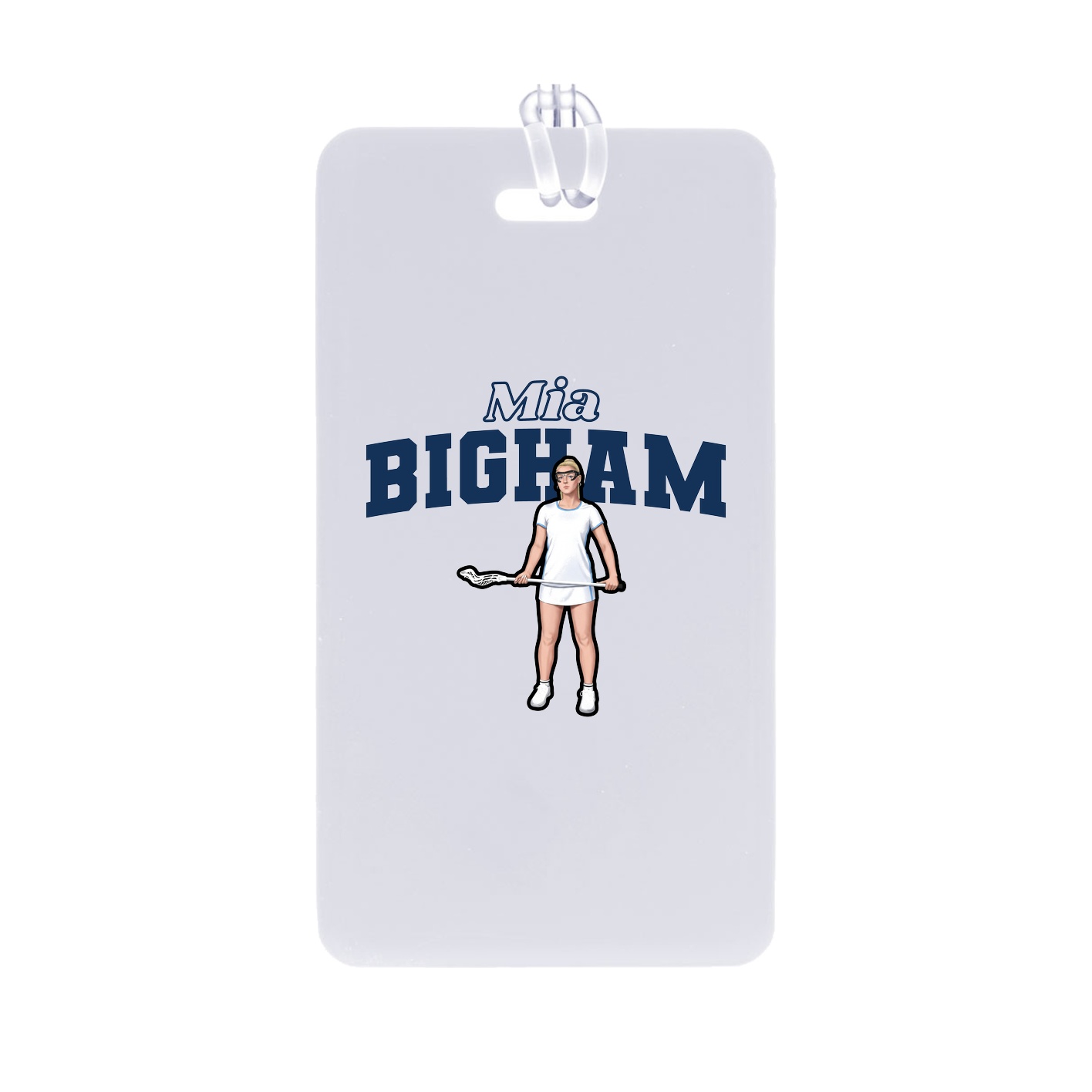 Bag Tag — Name Arch in Classic