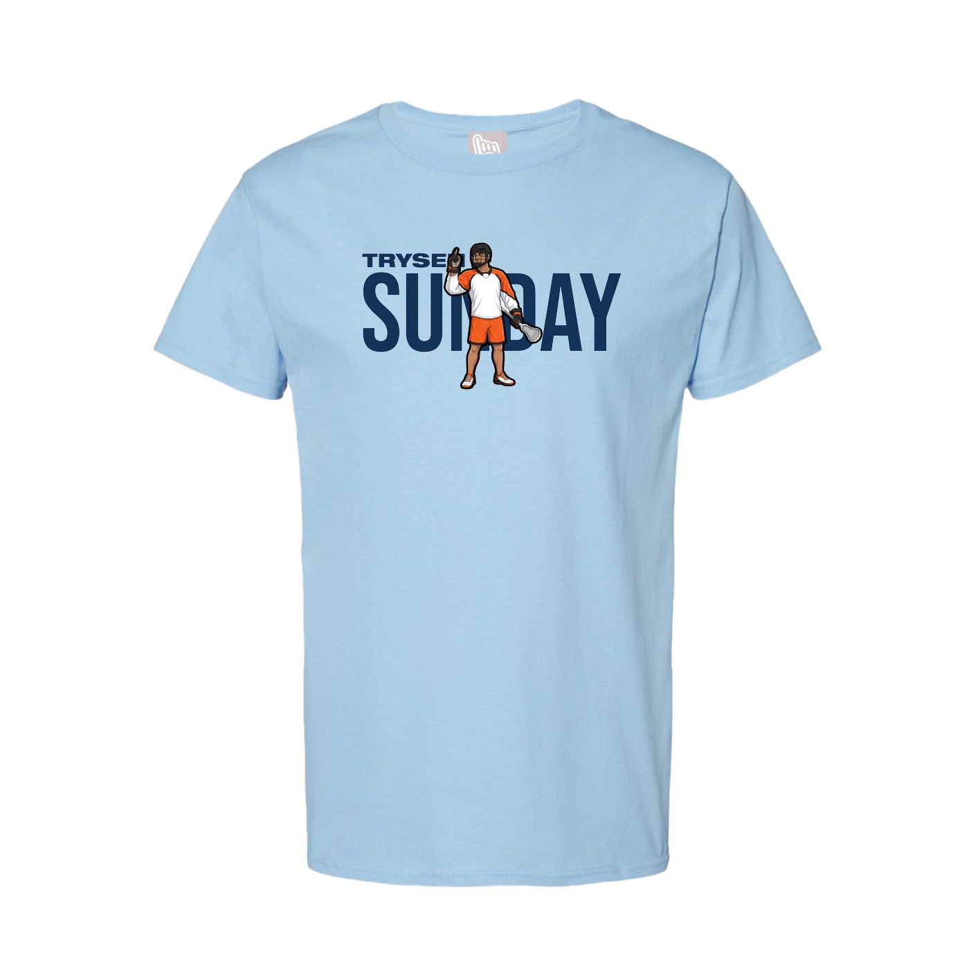 Tee — Player Name in Light Blue
