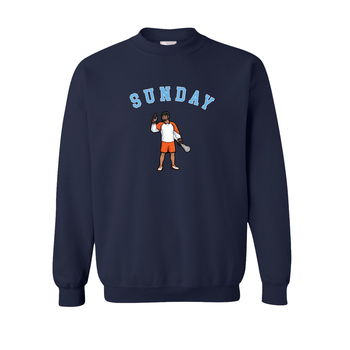 Fleece Crew — Shirsey Arch in Navy