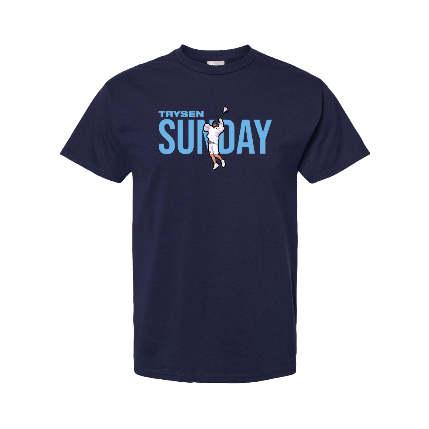 Tee — Player Name in Navy