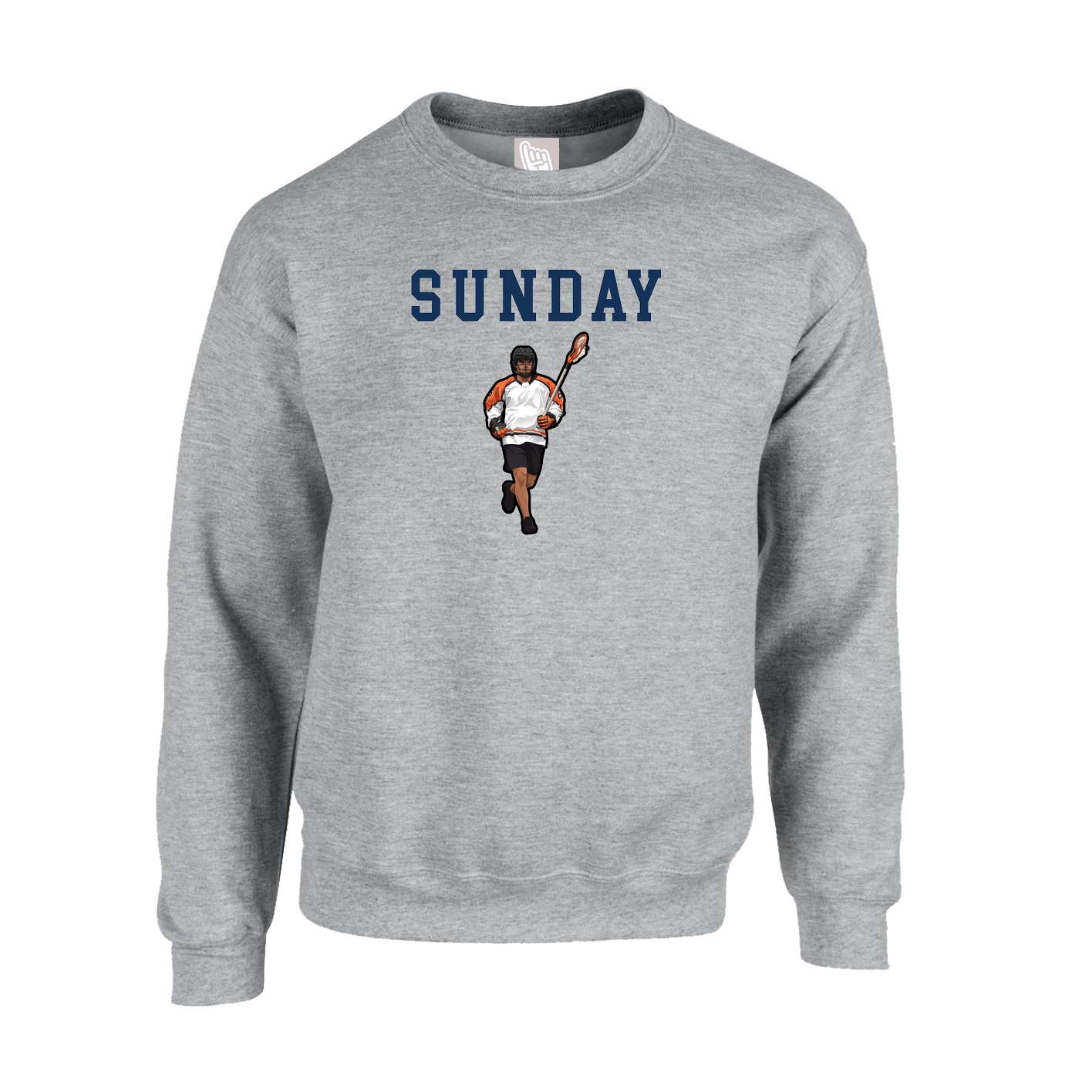 Fleece Crew — Shirsey in Grey