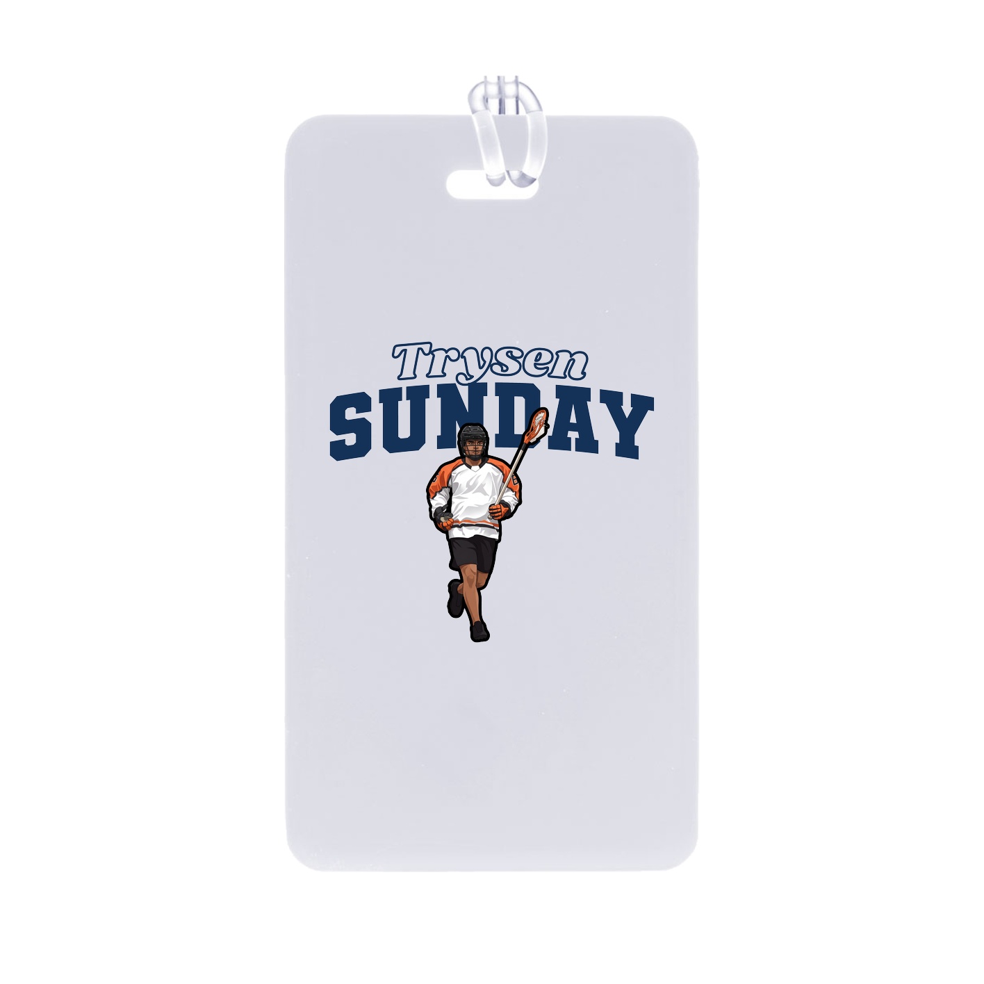 Bag Tag — Name Arch in Classic