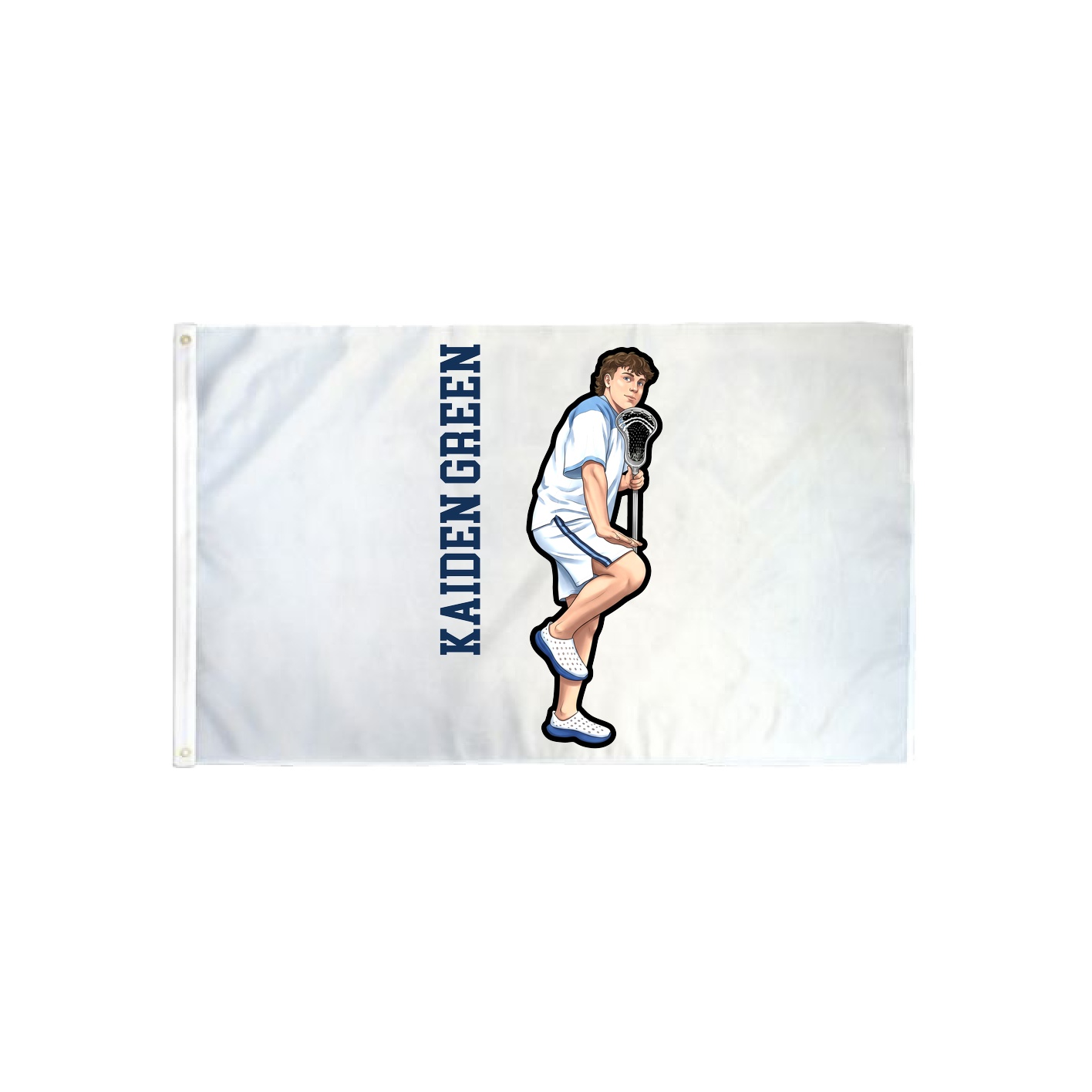 3x5 Flag — Name Vertical in Classic