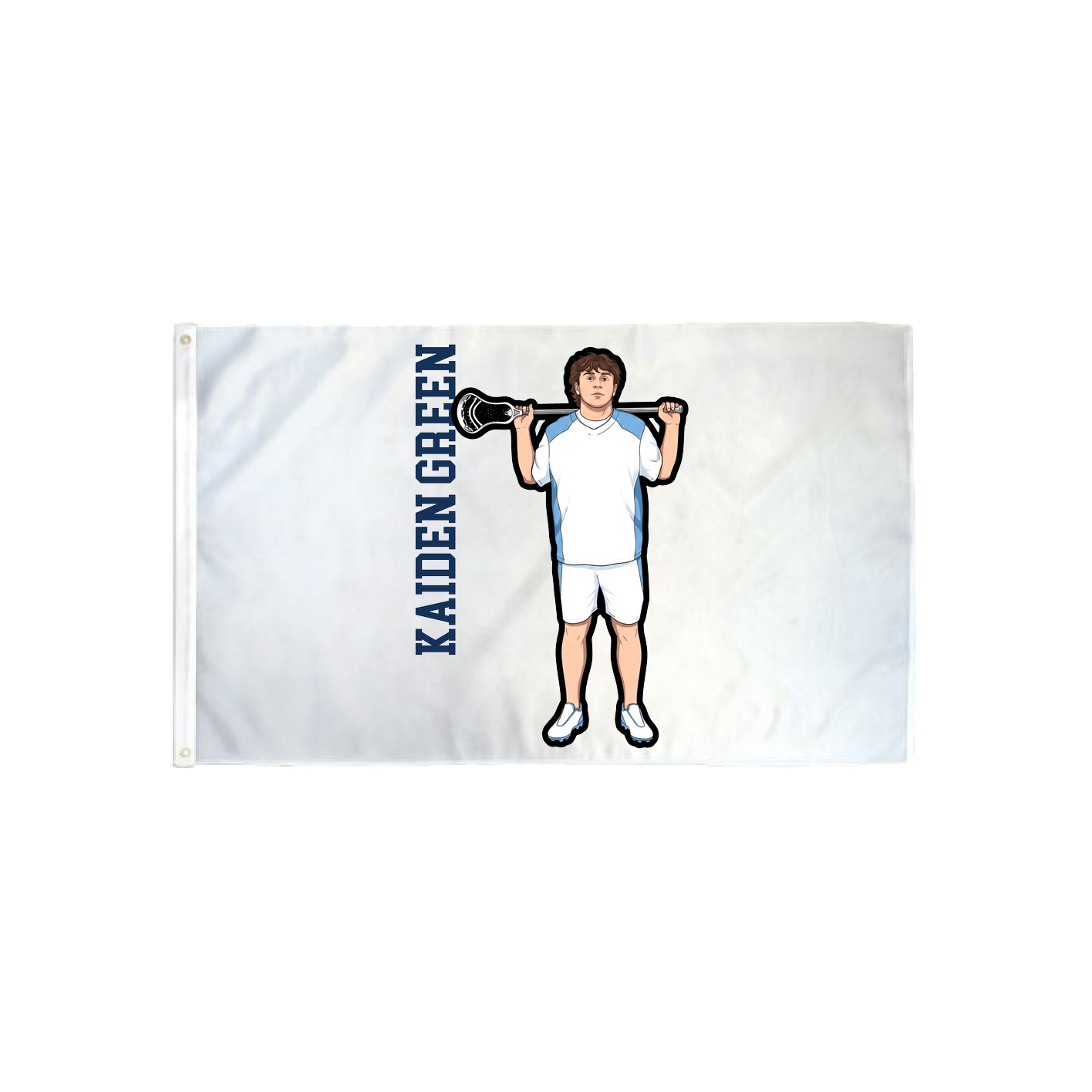 3x5 Flag — Name Vertical in Classic