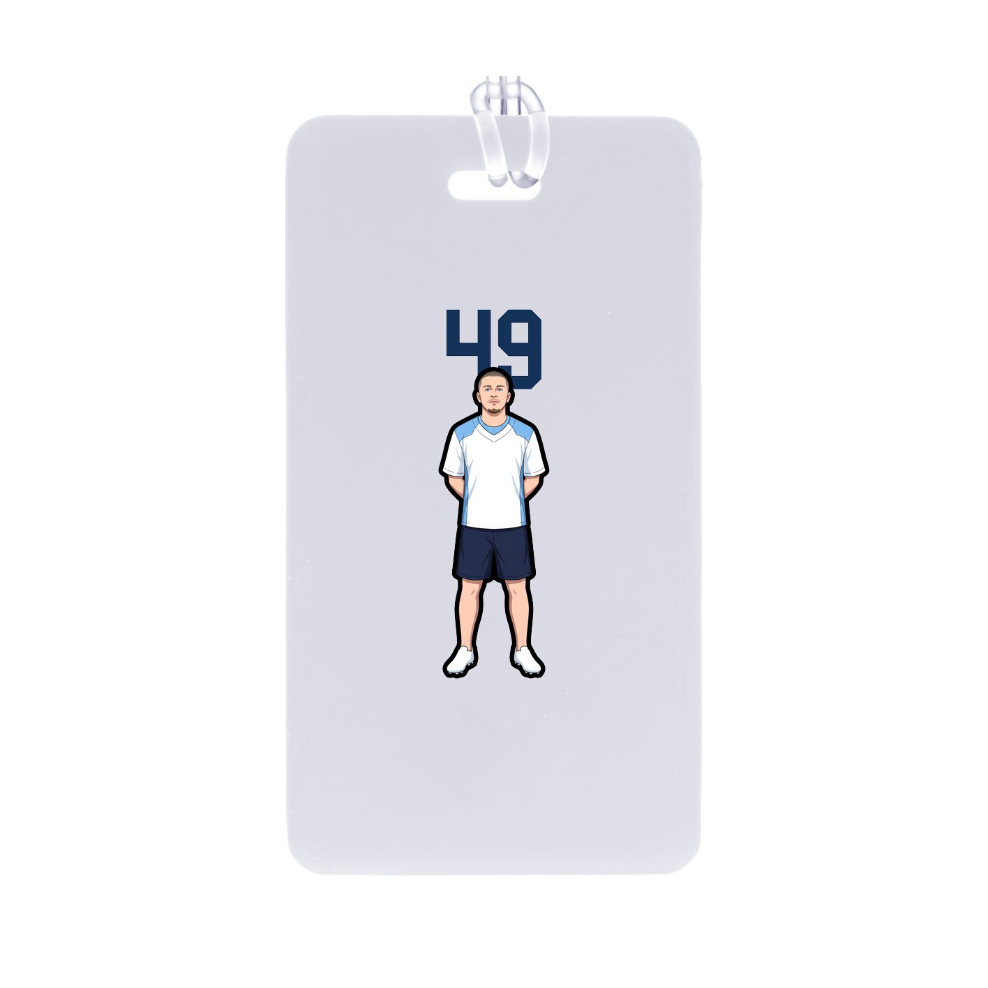 Bag Tag — Number Top in Classic