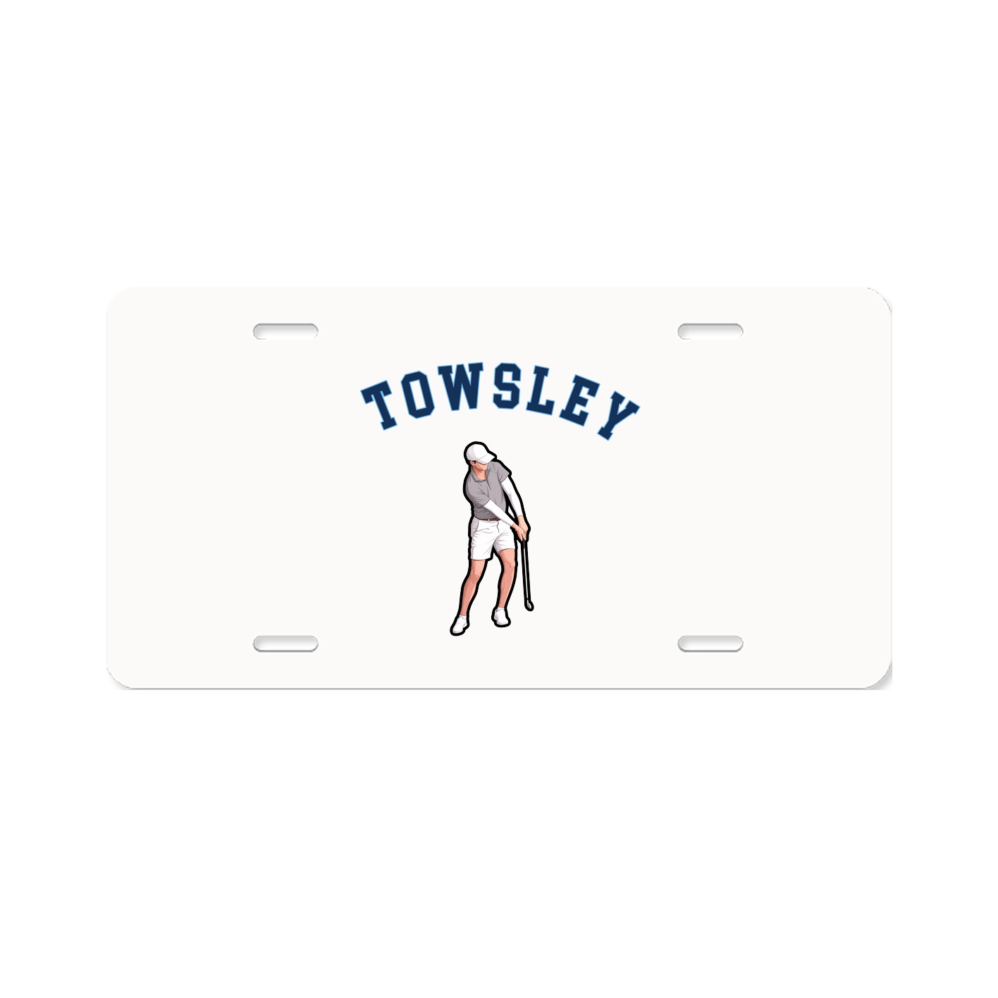 License Plate — Shirsey Arch in Classic