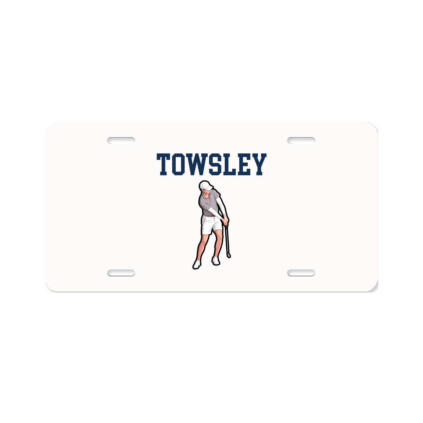 License Plate — Shirsey in Classic