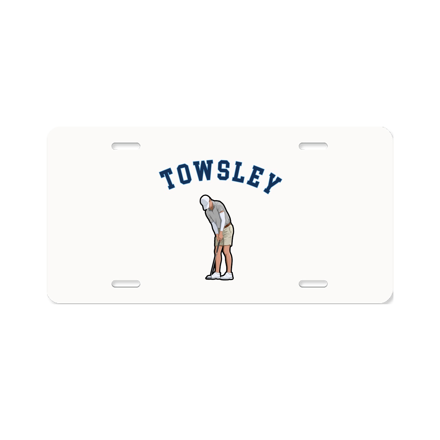 License Plate — Shirsey Arch in Classic