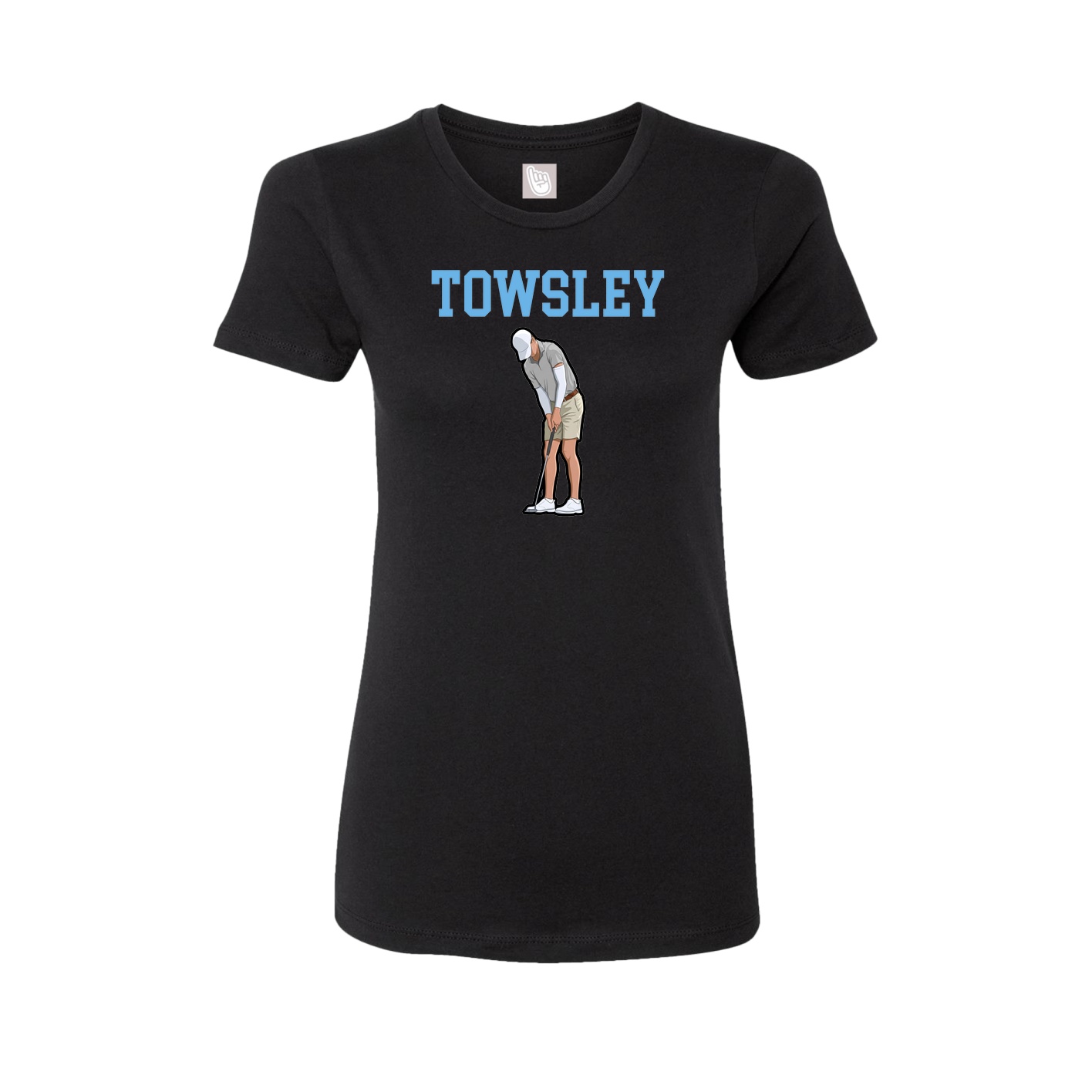 Fitted Women's Tee — Shirsey in Black
