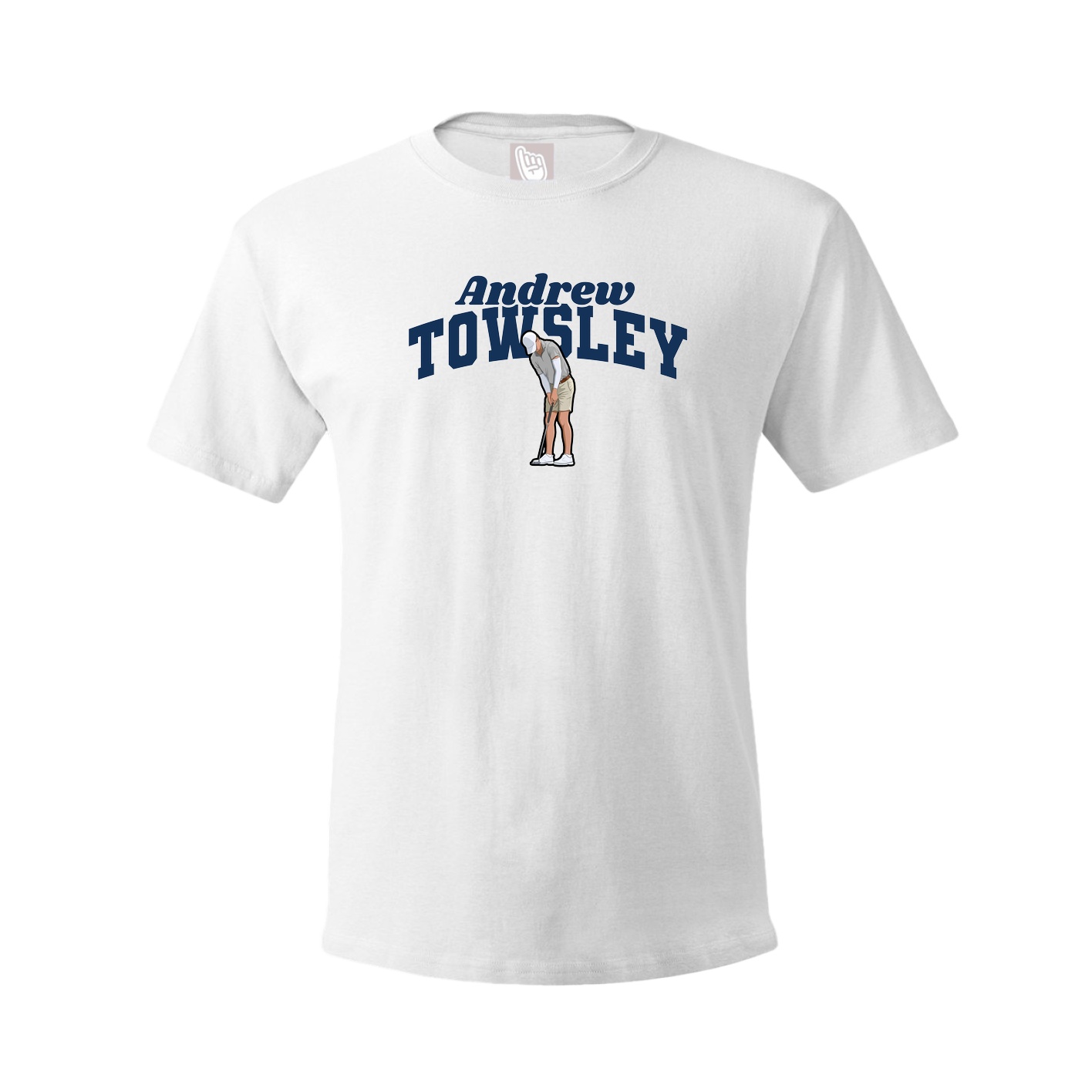 Youth Tee — Signature Arch in White