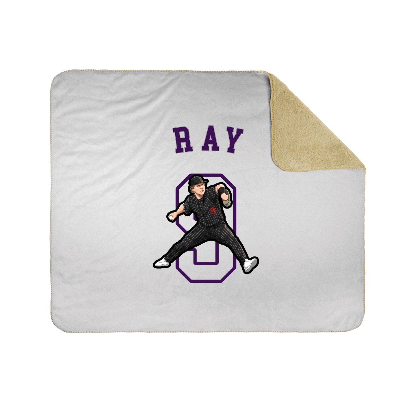 Throw Blanket — Shirsey Arch in White