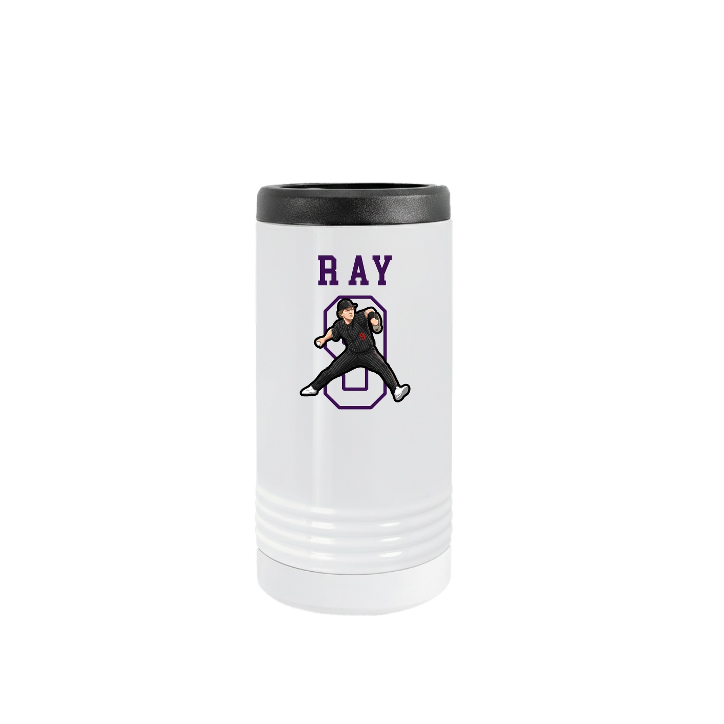 Slim Beverage Holder — Shirsey in White