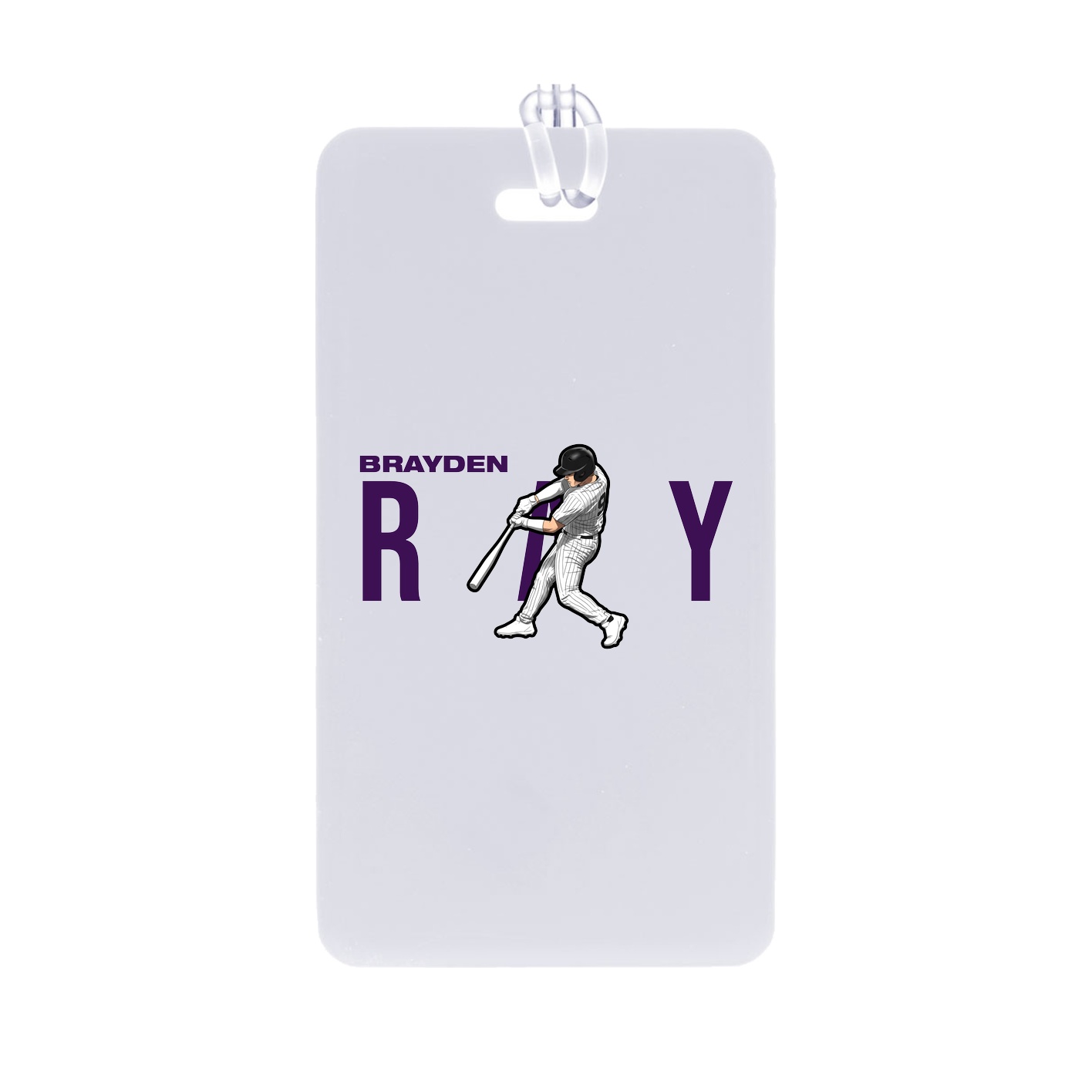 Bag Tag — Player Name in Classic