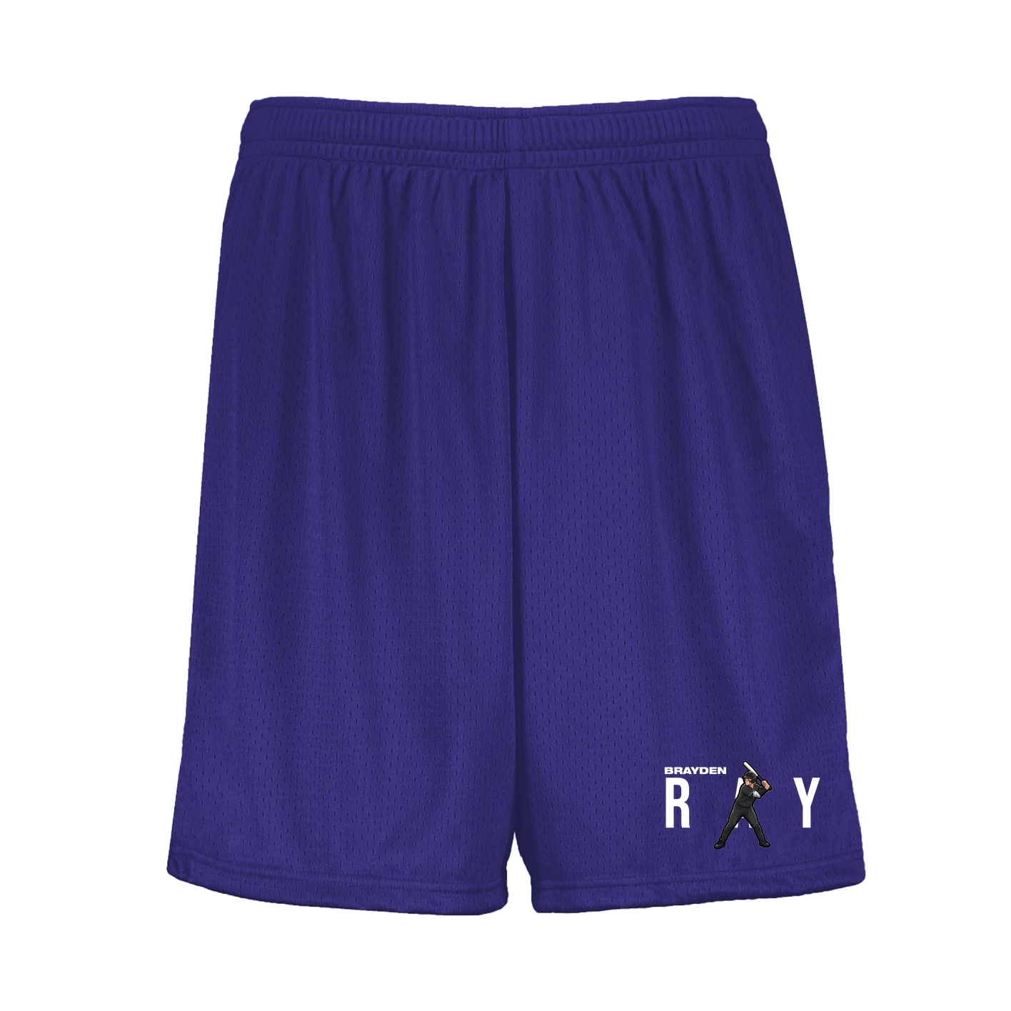 Shorts — Player Name in Purple