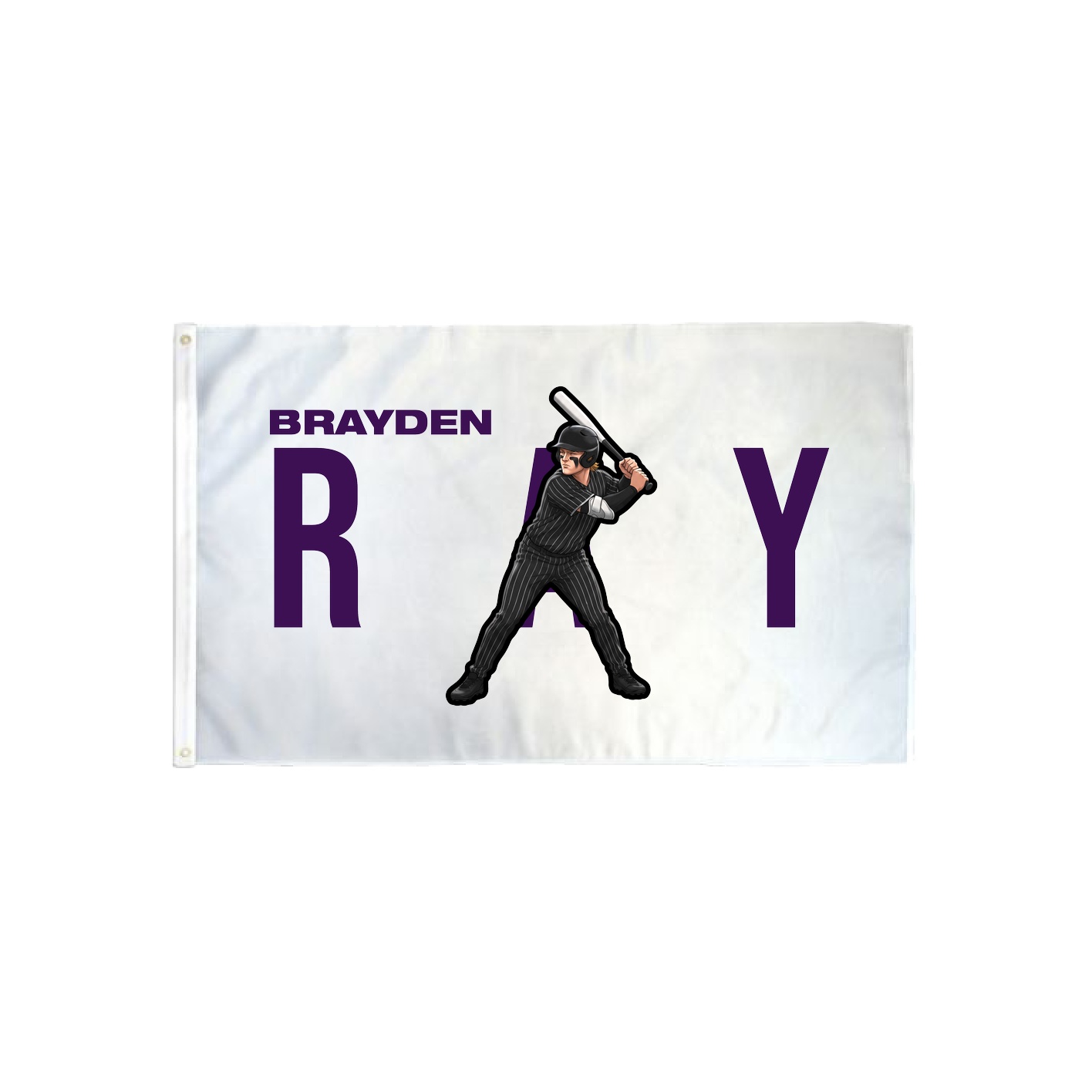 3x5 Flag — Player Name in Classic
