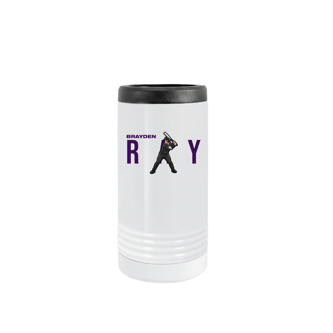 Slim Beverage Holder — Player Name in White