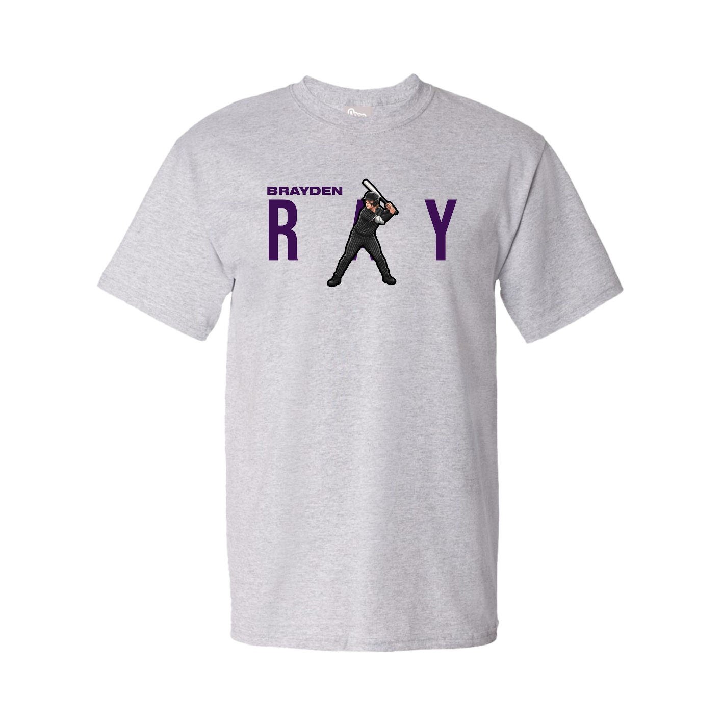 Tee — Player Name in Grey