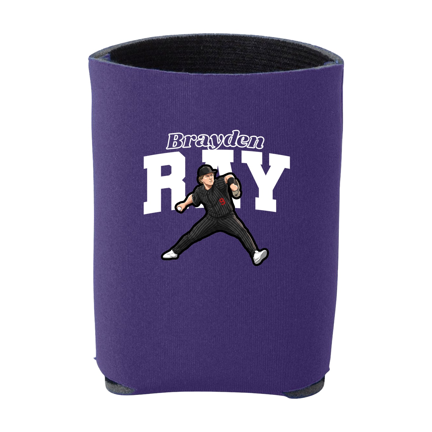Can Holder — Name Arch in Purple