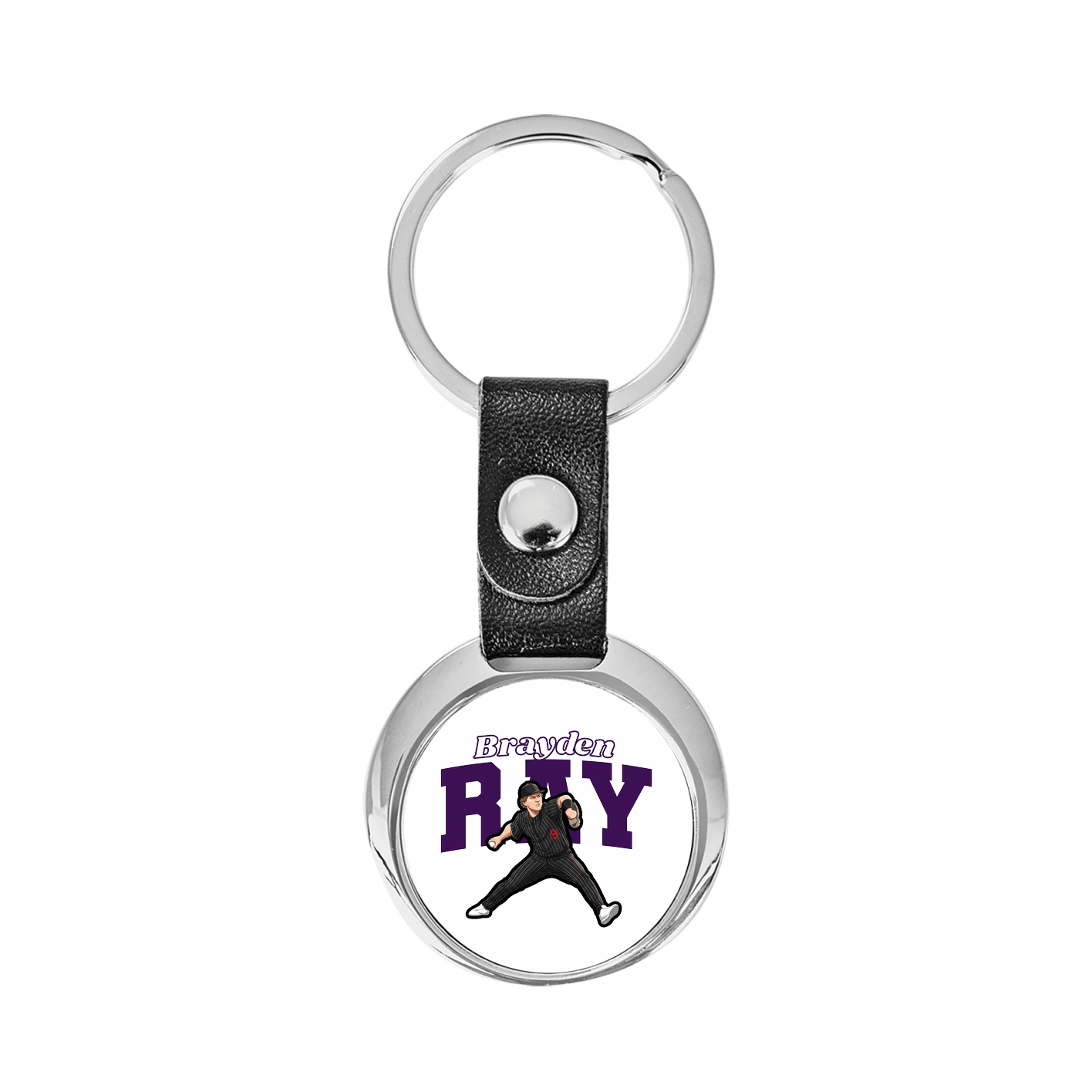 Key Chain — Name Arch in Classic