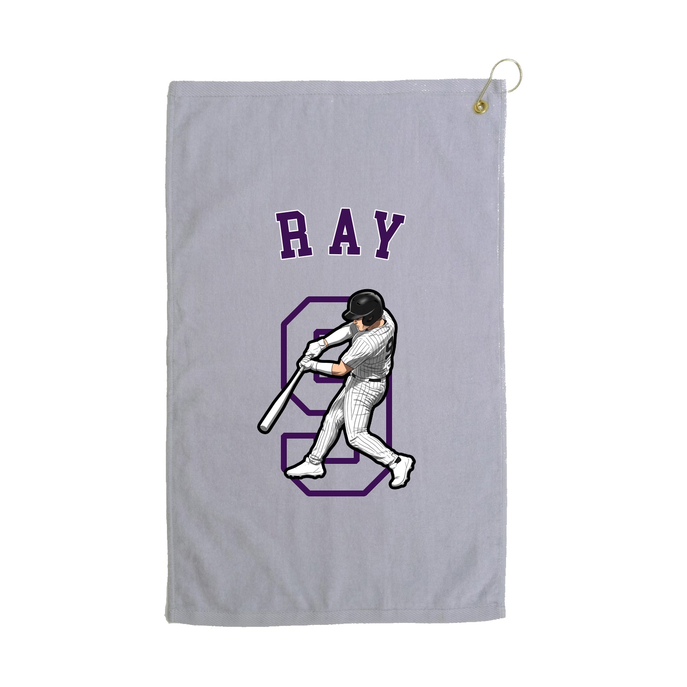 Golf Towel — Shirsey Arch in Grey
