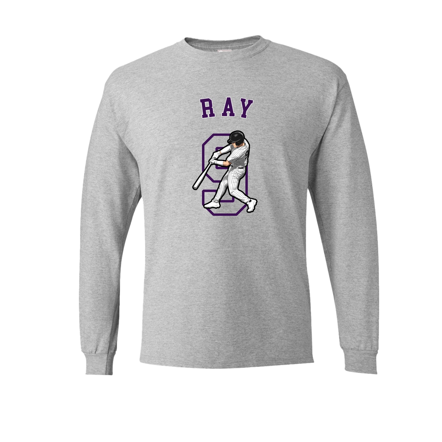 Long Sleeve Tee — Shirsey Arch in Grey
