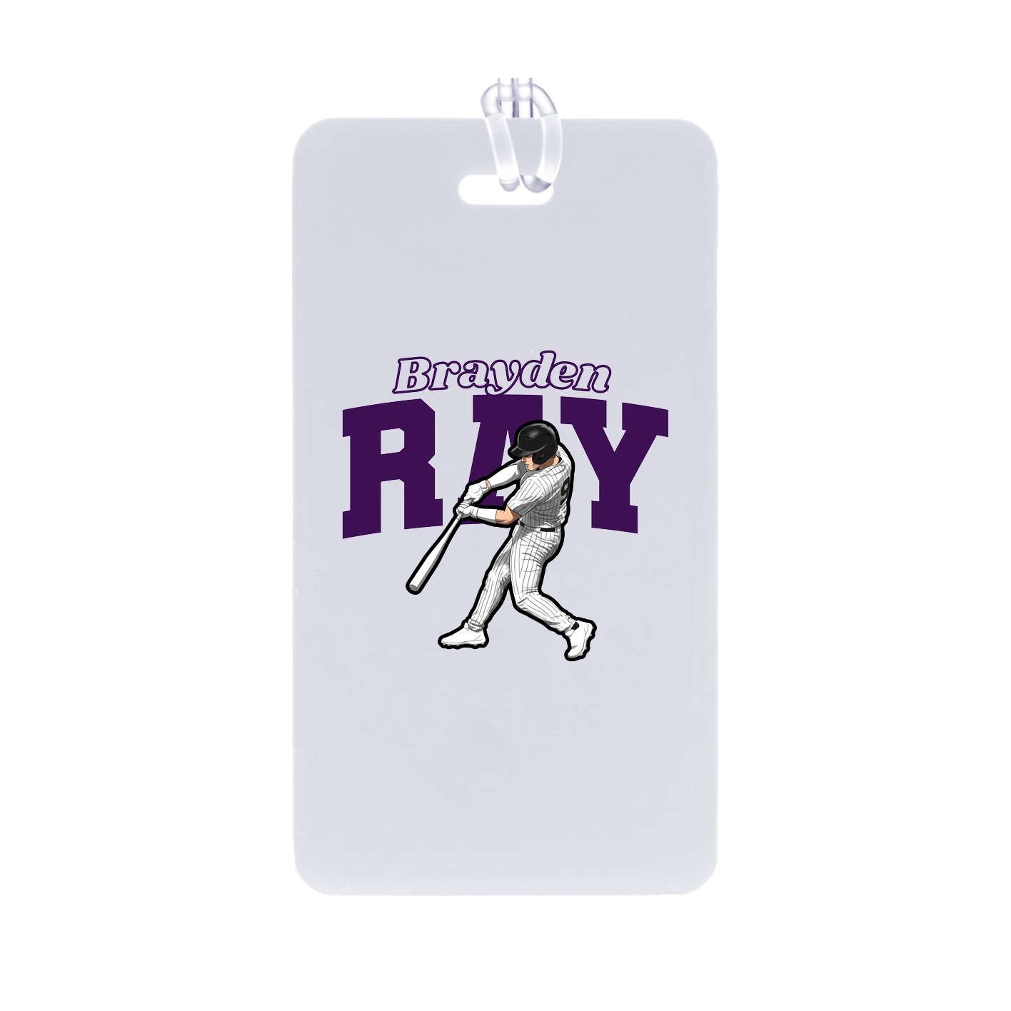 Bag Tag — Name Arch in Classic