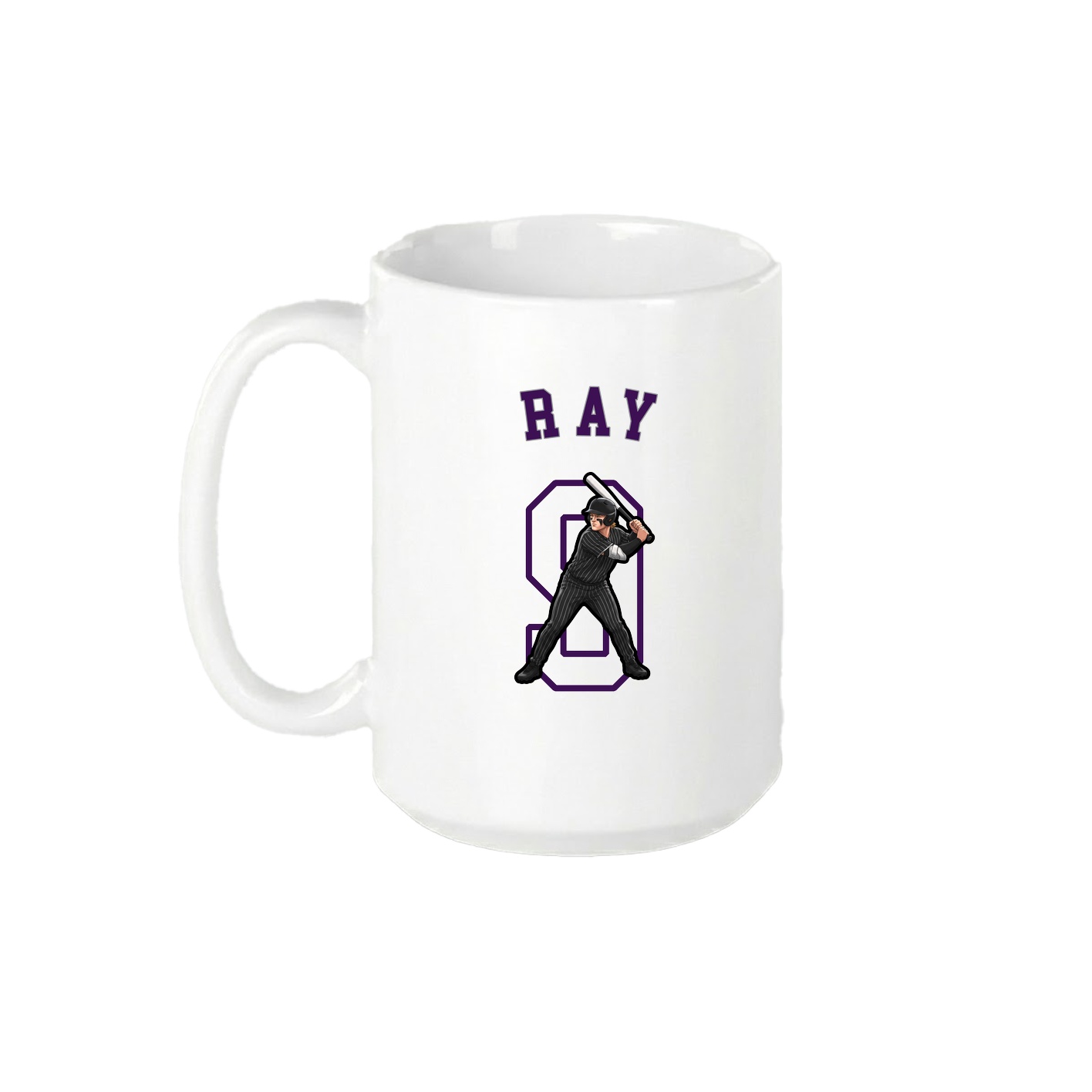 15oz Coffee Mug — Shirsey Arch in White